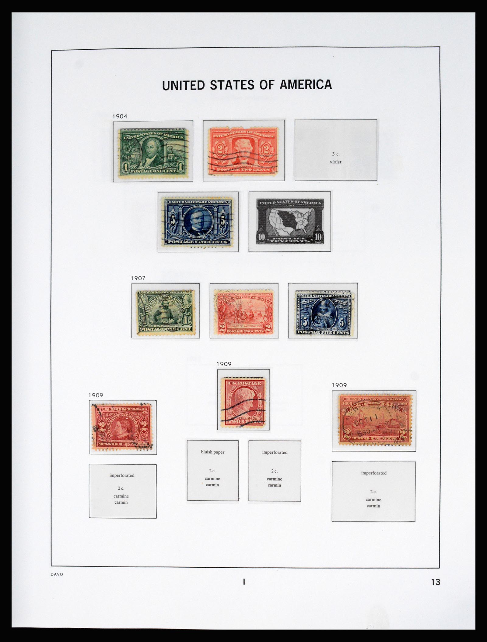 37166 015 - Postzegelverzameling 37166 USA 1851-2008.