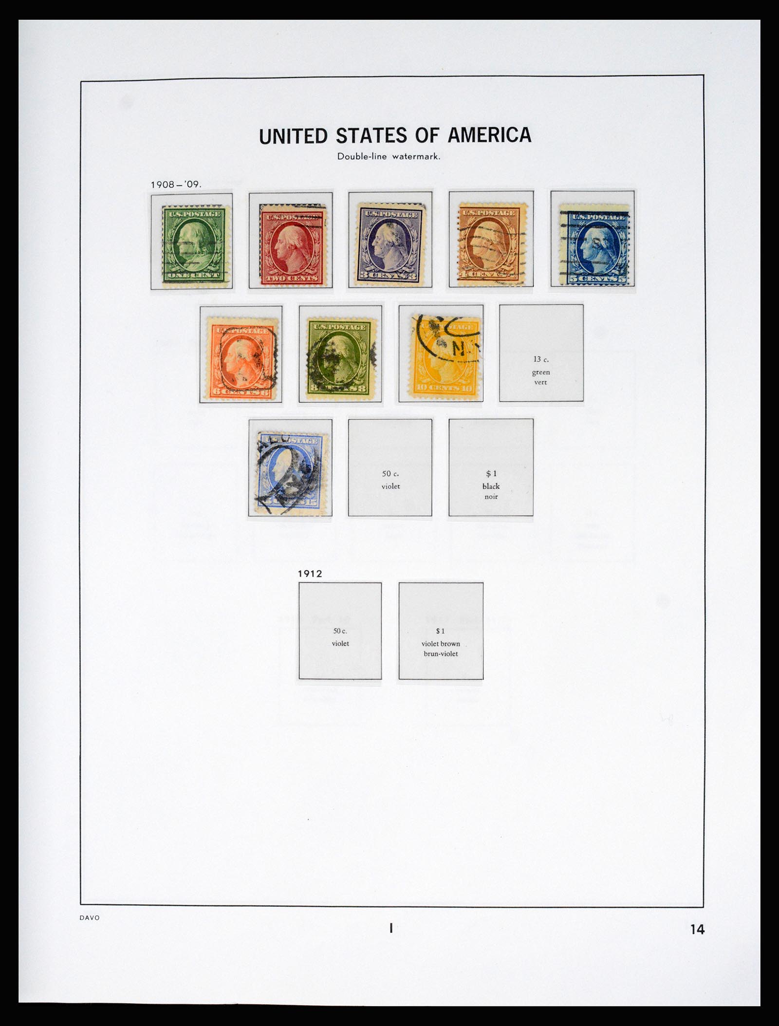 37166 016 - Postzegelverzameling 37166 USA 1851-2008.