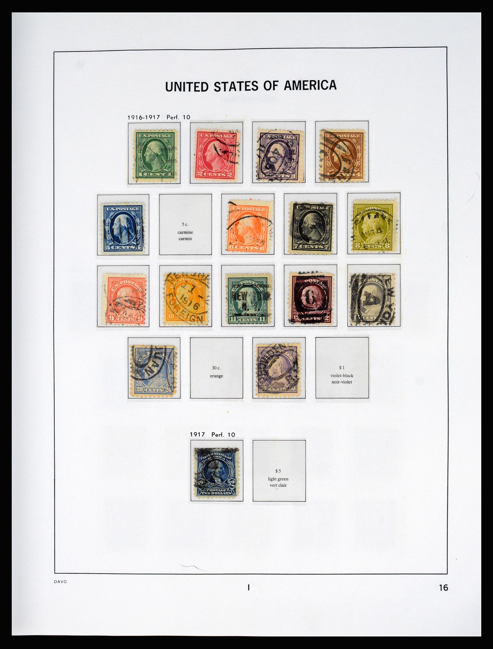 37166 020 - Stamp collection 37166 USA 1851-2008.