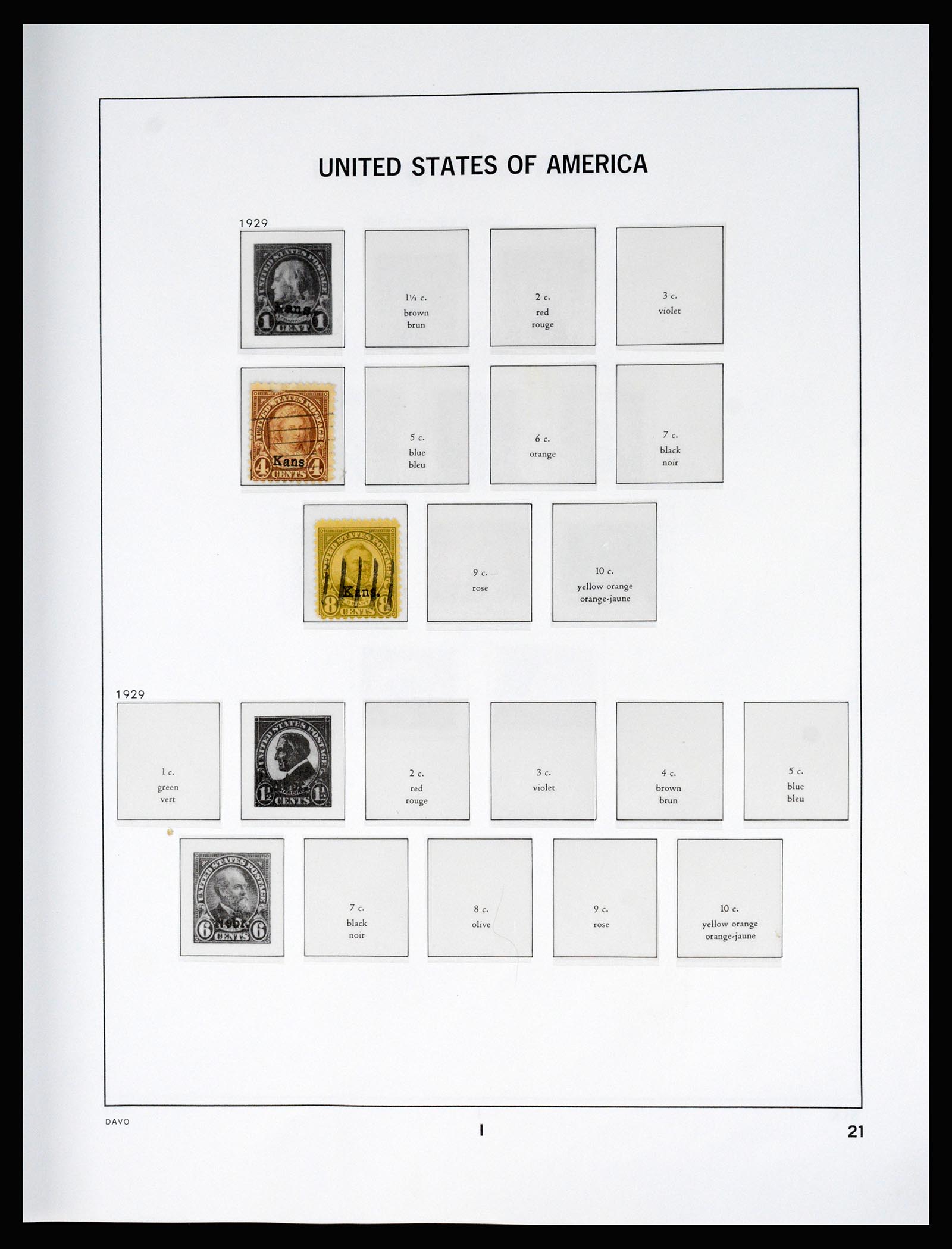 37166 030 - Postzegelverzameling 37166 USA 1851-2008.