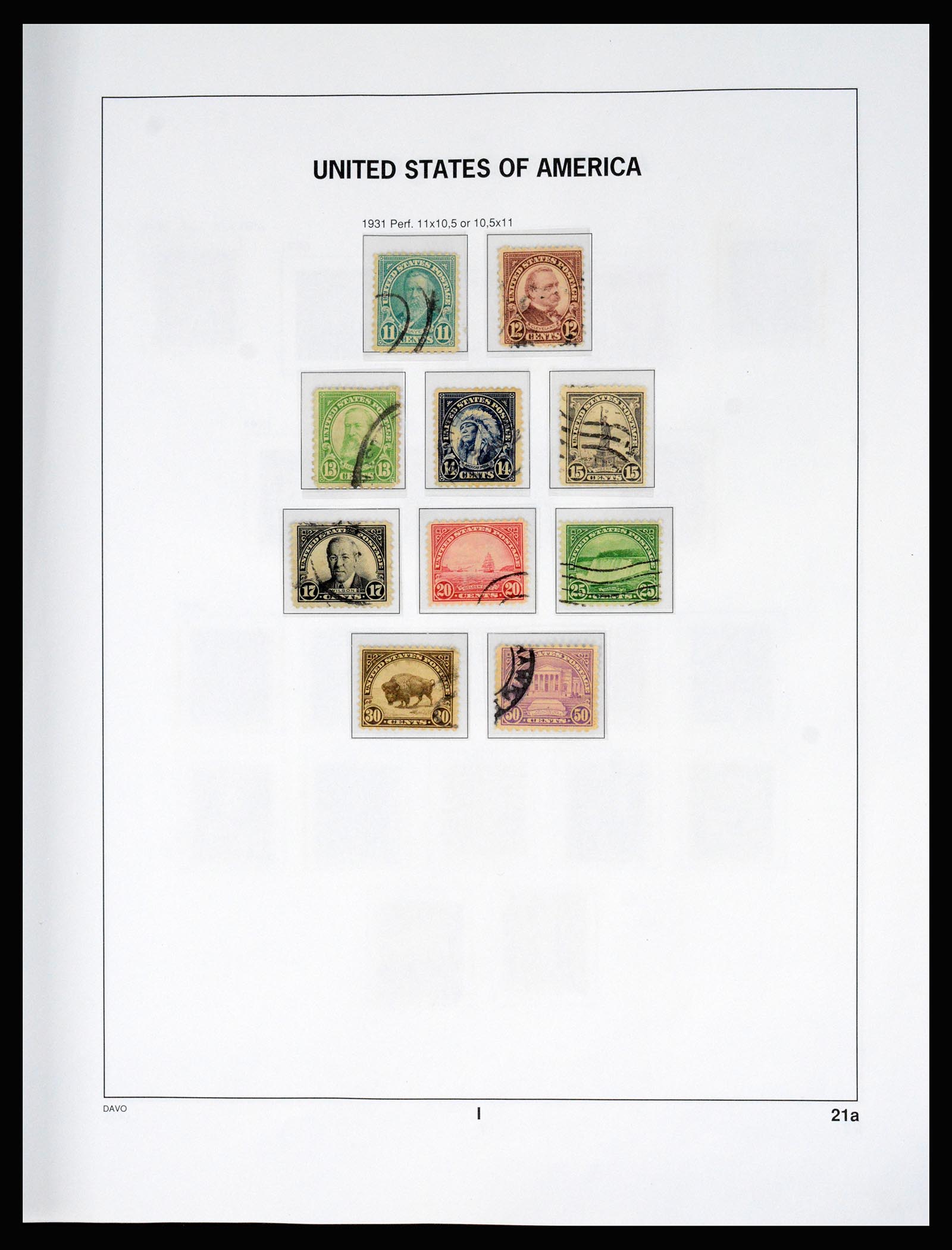 37166 031 - Postzegelverzameling 37166 USA 1851-2008.