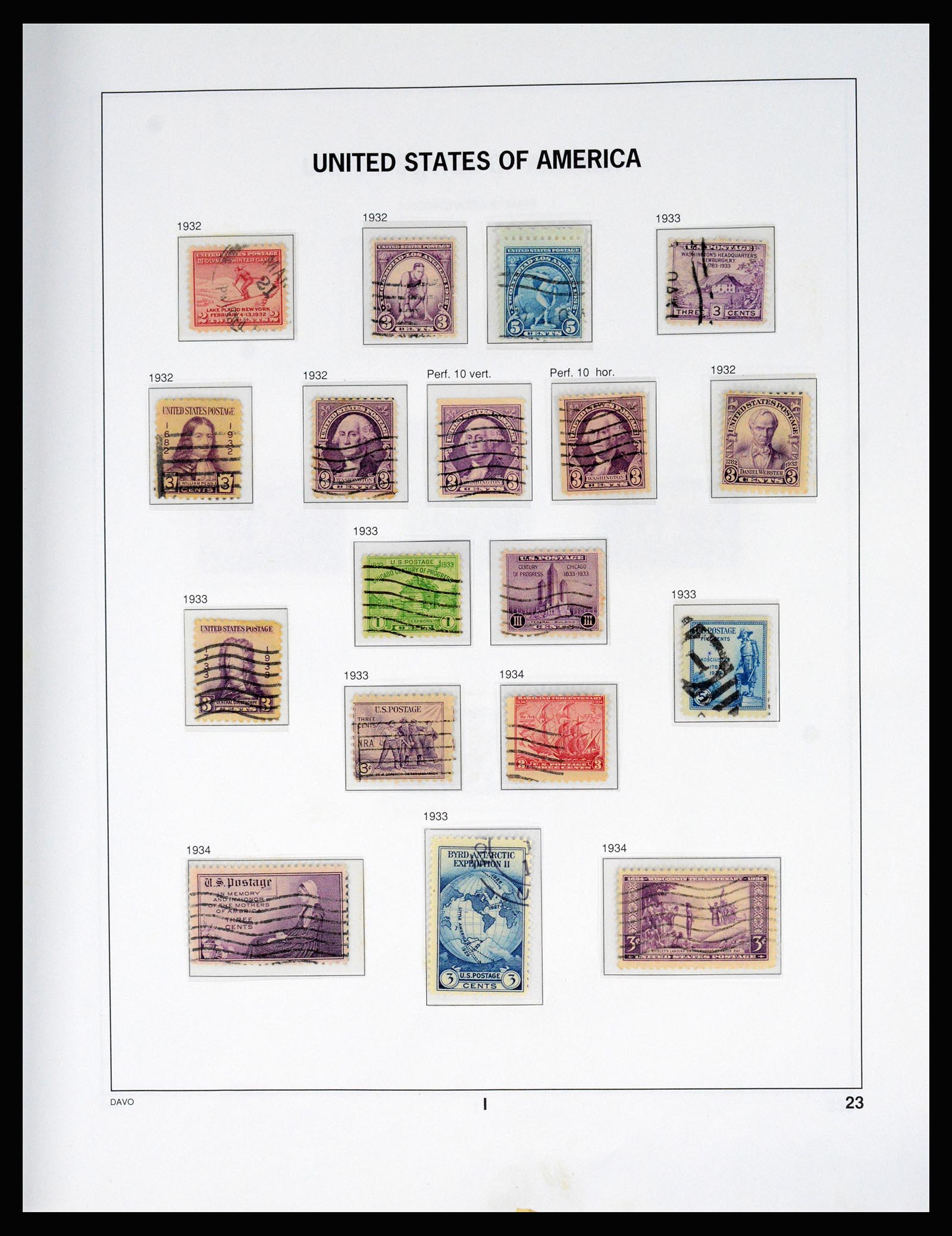 37166 033 - Postzegelverzameling 37166 USA 1851-2008.