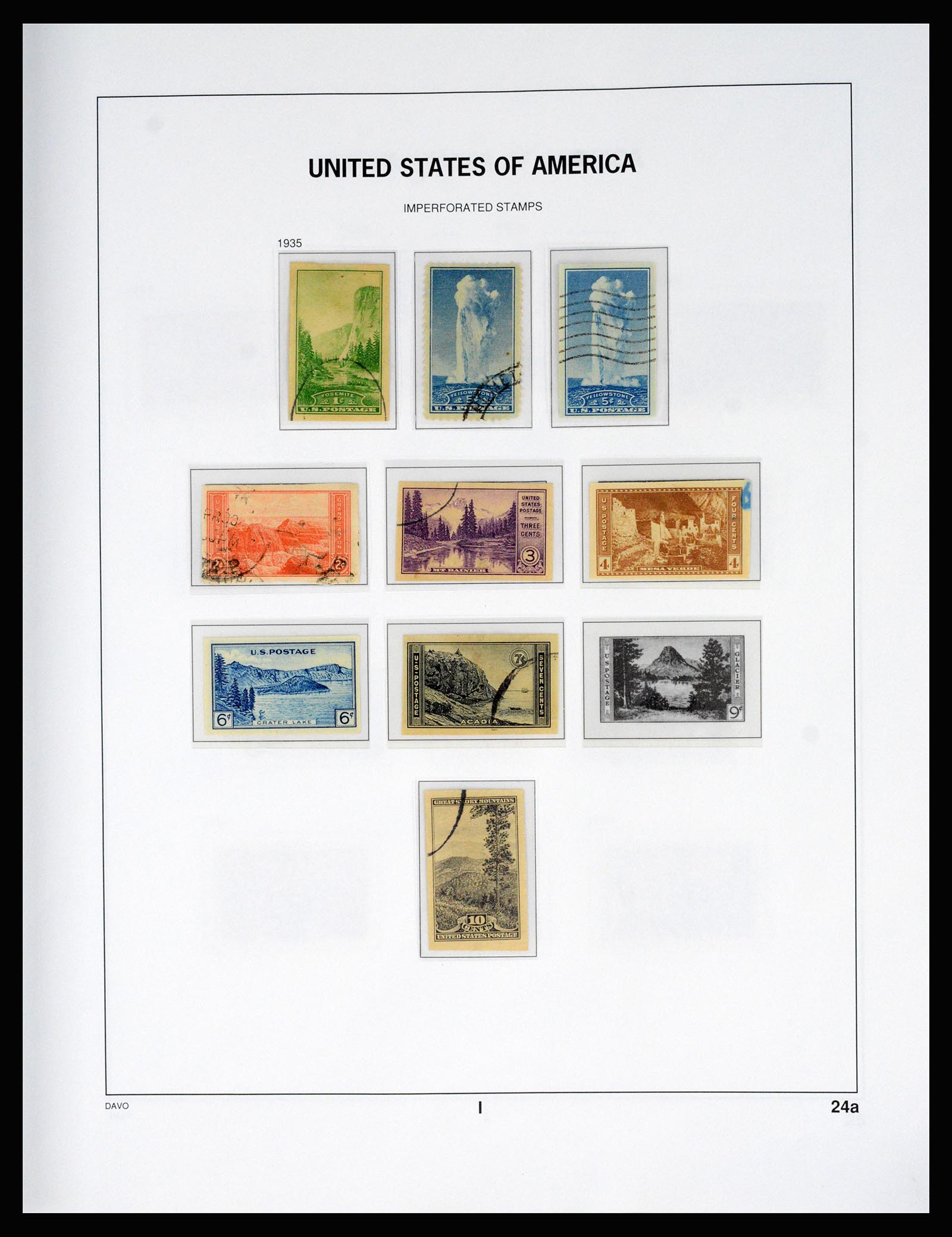 37166 036 - Postzegelverzameling 37166 USA 1851-2008.