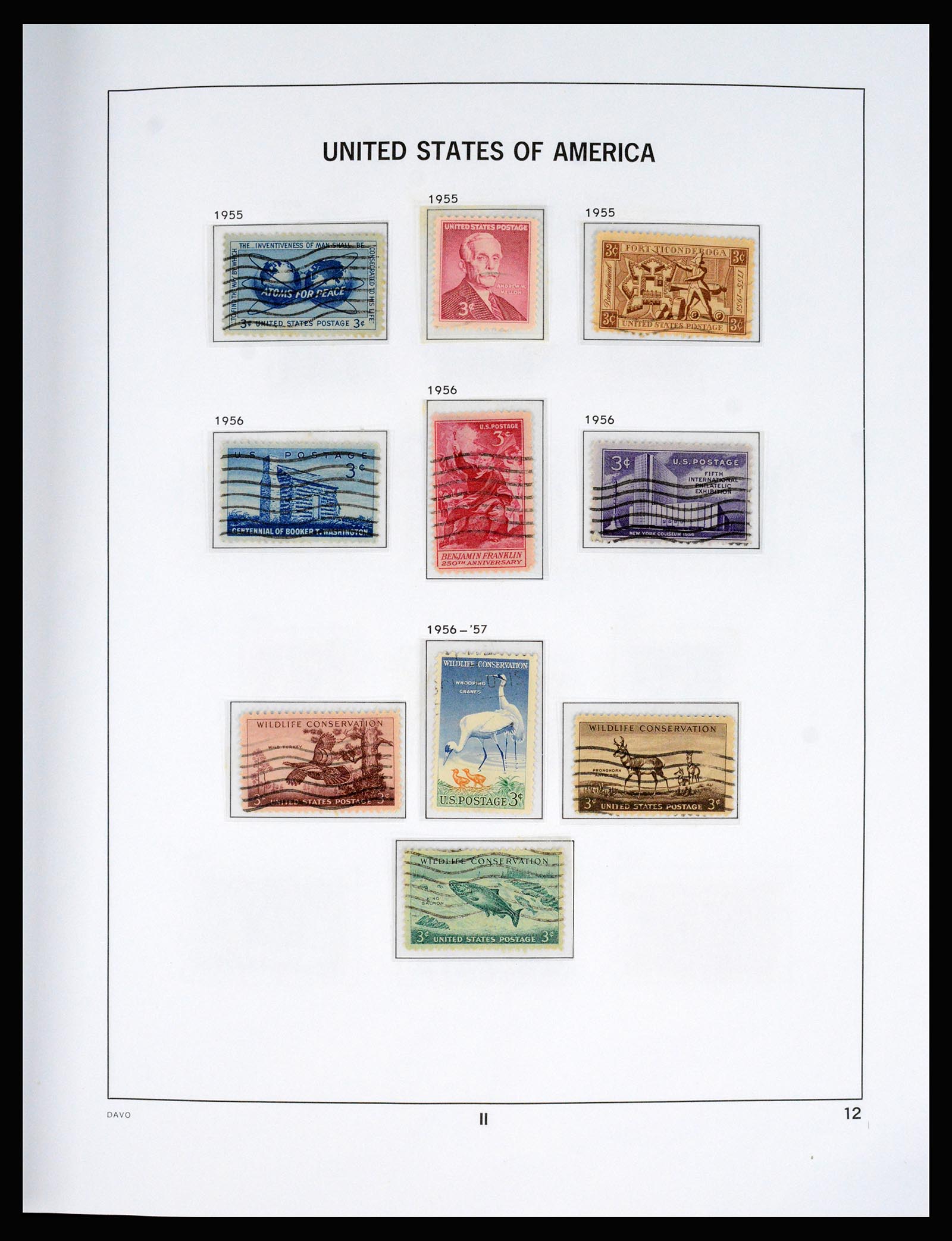 37166 057 - Postzegelverzameling 37166 USA 1851-2008.