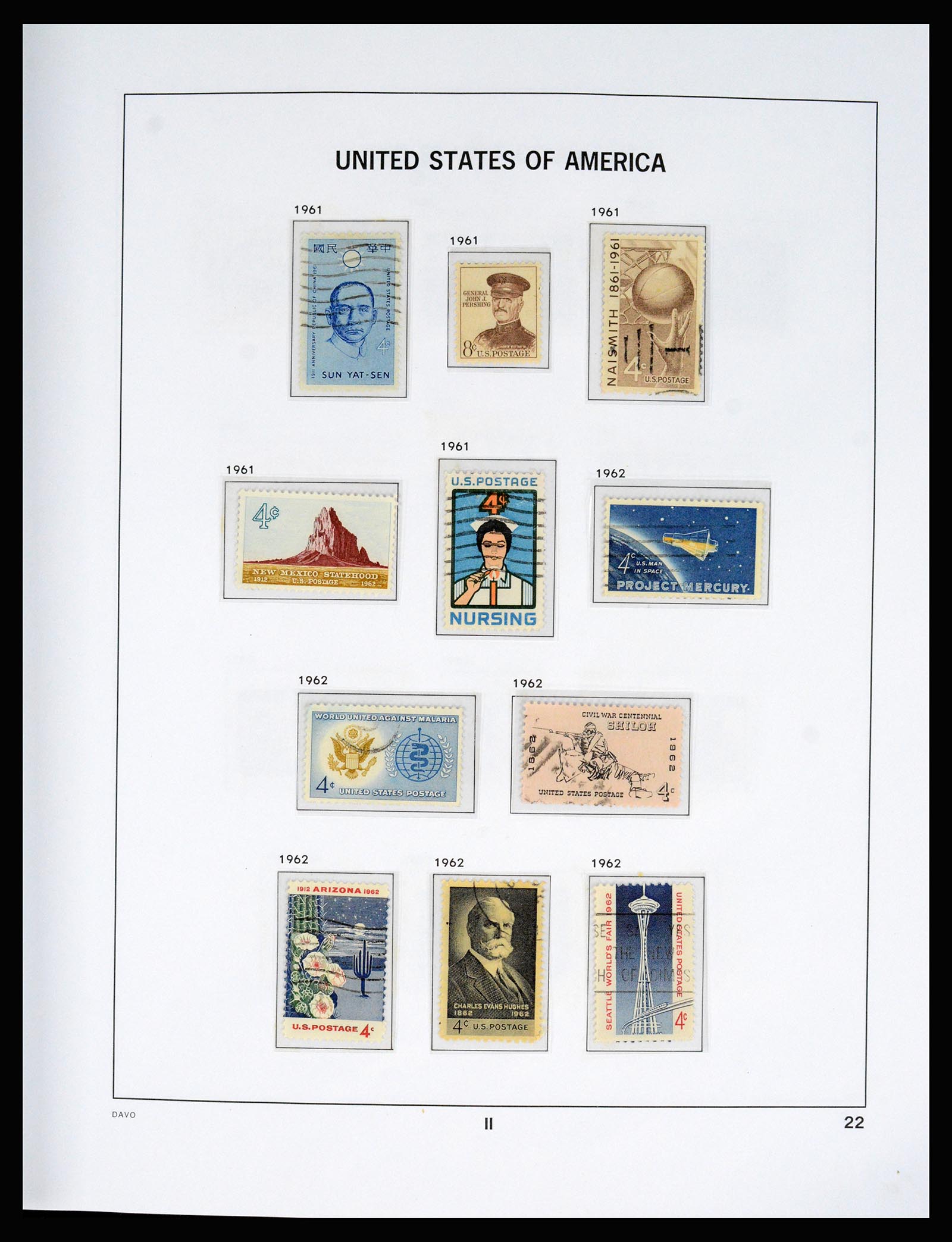 37166 068 - Postzegelverzameling 37166 USA 1851-2008.