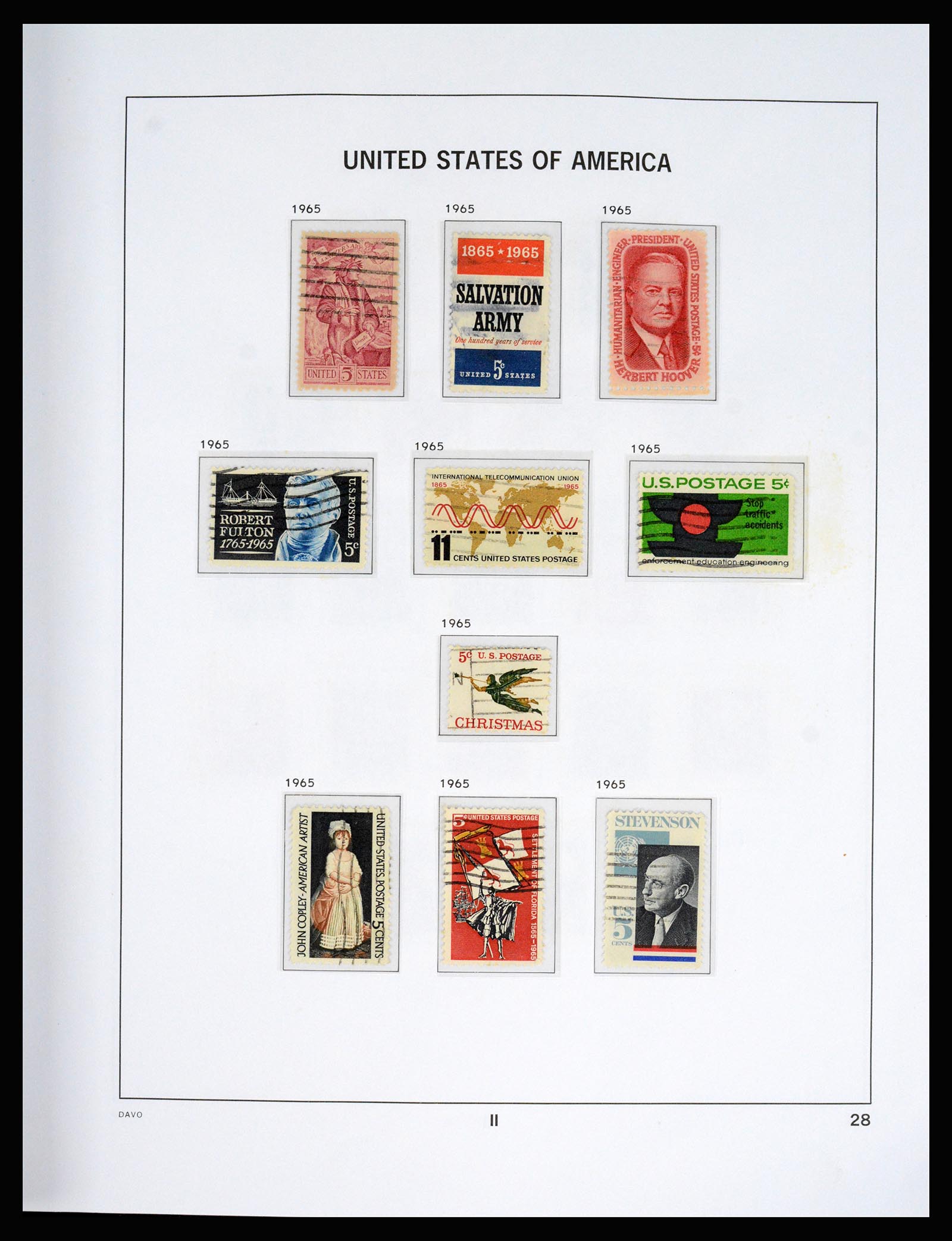 37166 074 - Postzegelverzameling 37166 USA 1851-2008.