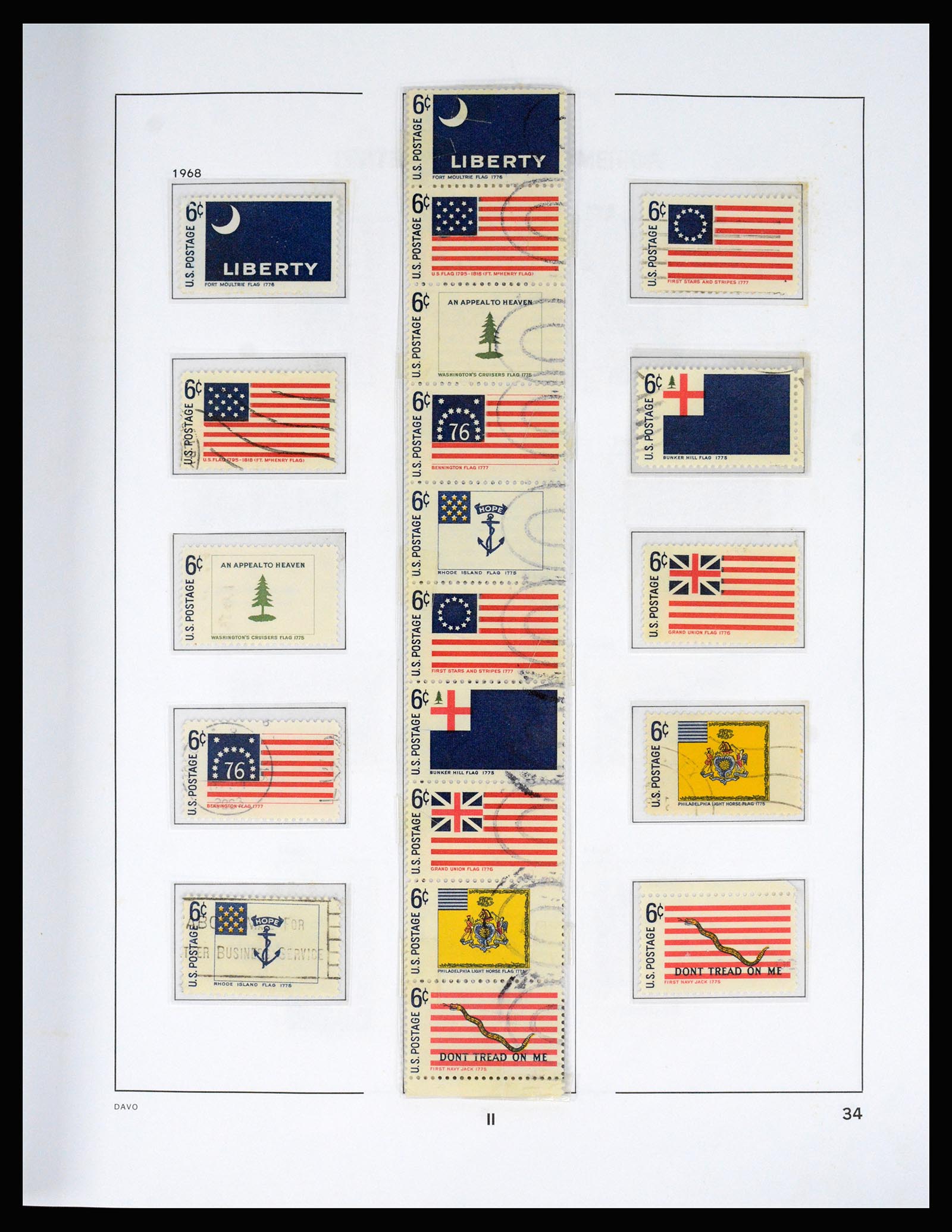 37166 080 - Postzegelverzameling 37166 USA 1851-2008.