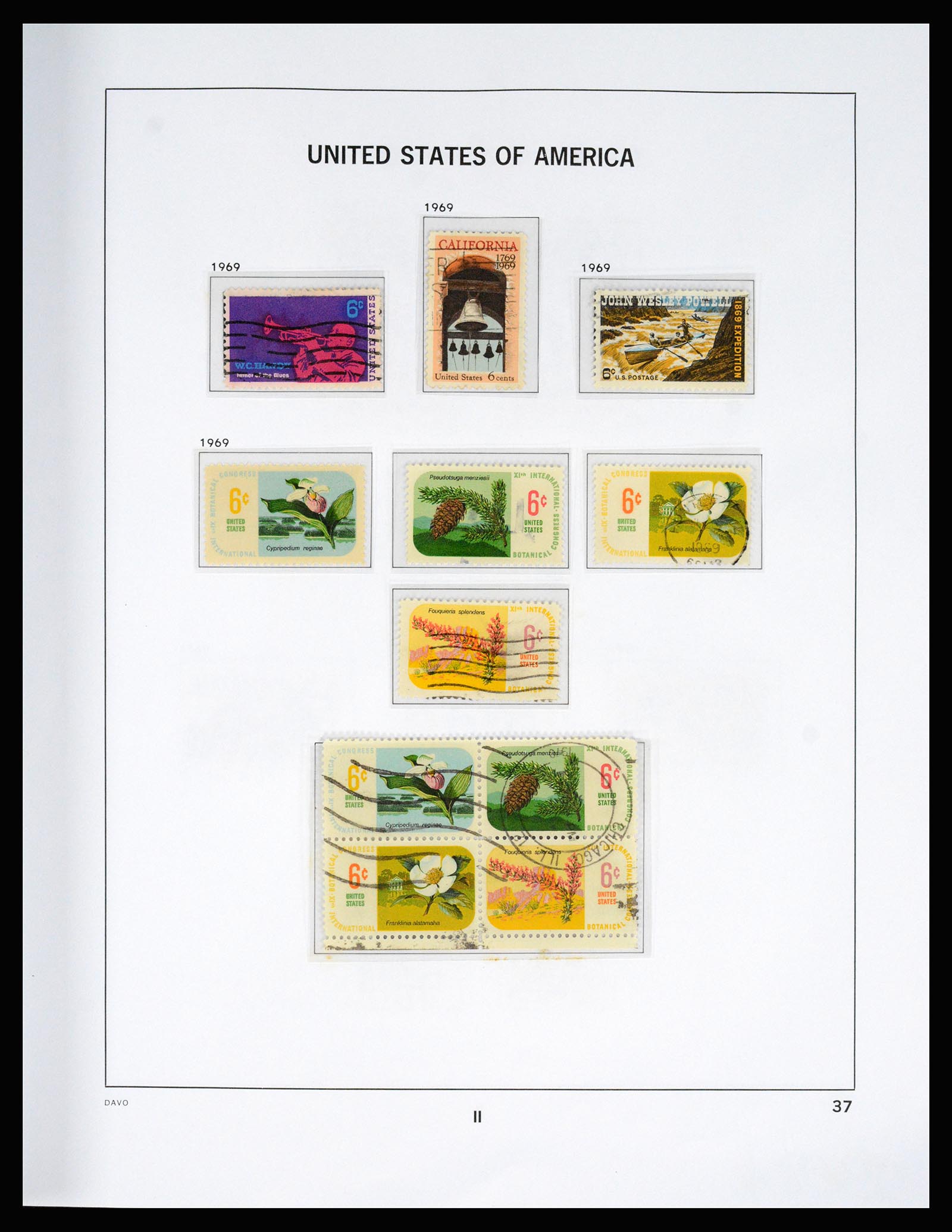 37166 083 - Postzegelverzameling 37166 USA 1851-2008.