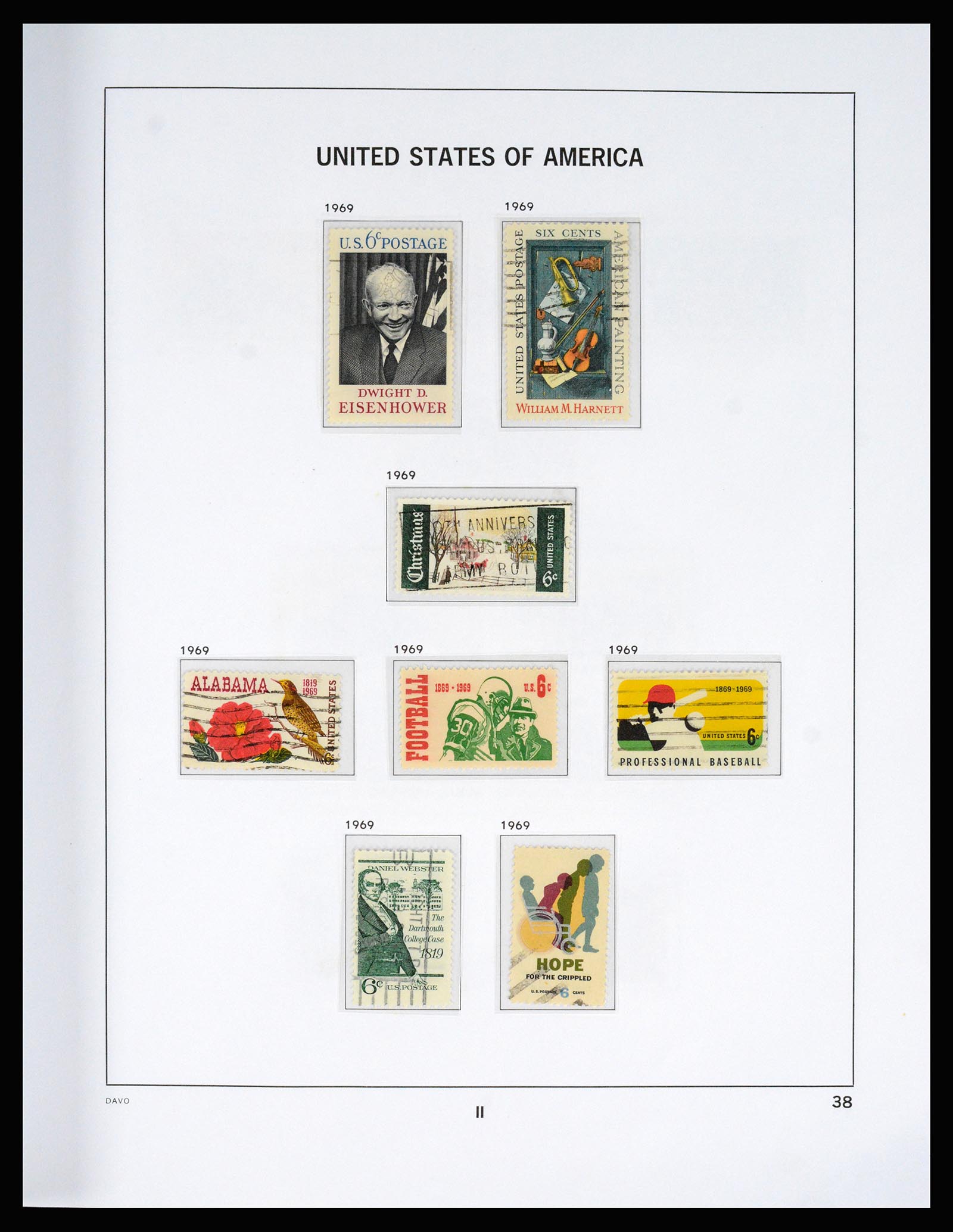 37166 084 - Postzegelverzameling 37166 USA 1851-2008.