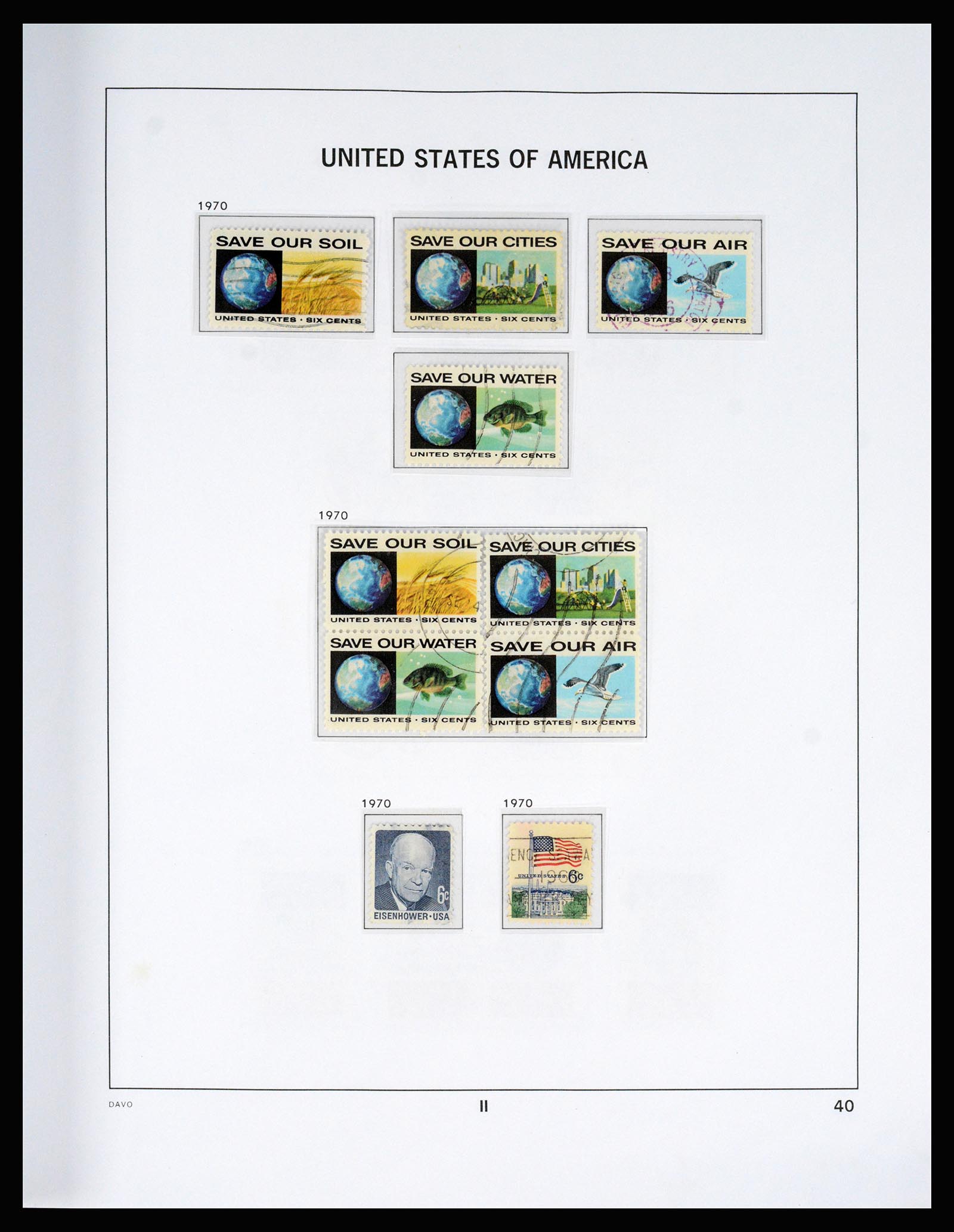 37166 086 - Postzegelverzameling 37166 USA 1851-2008.