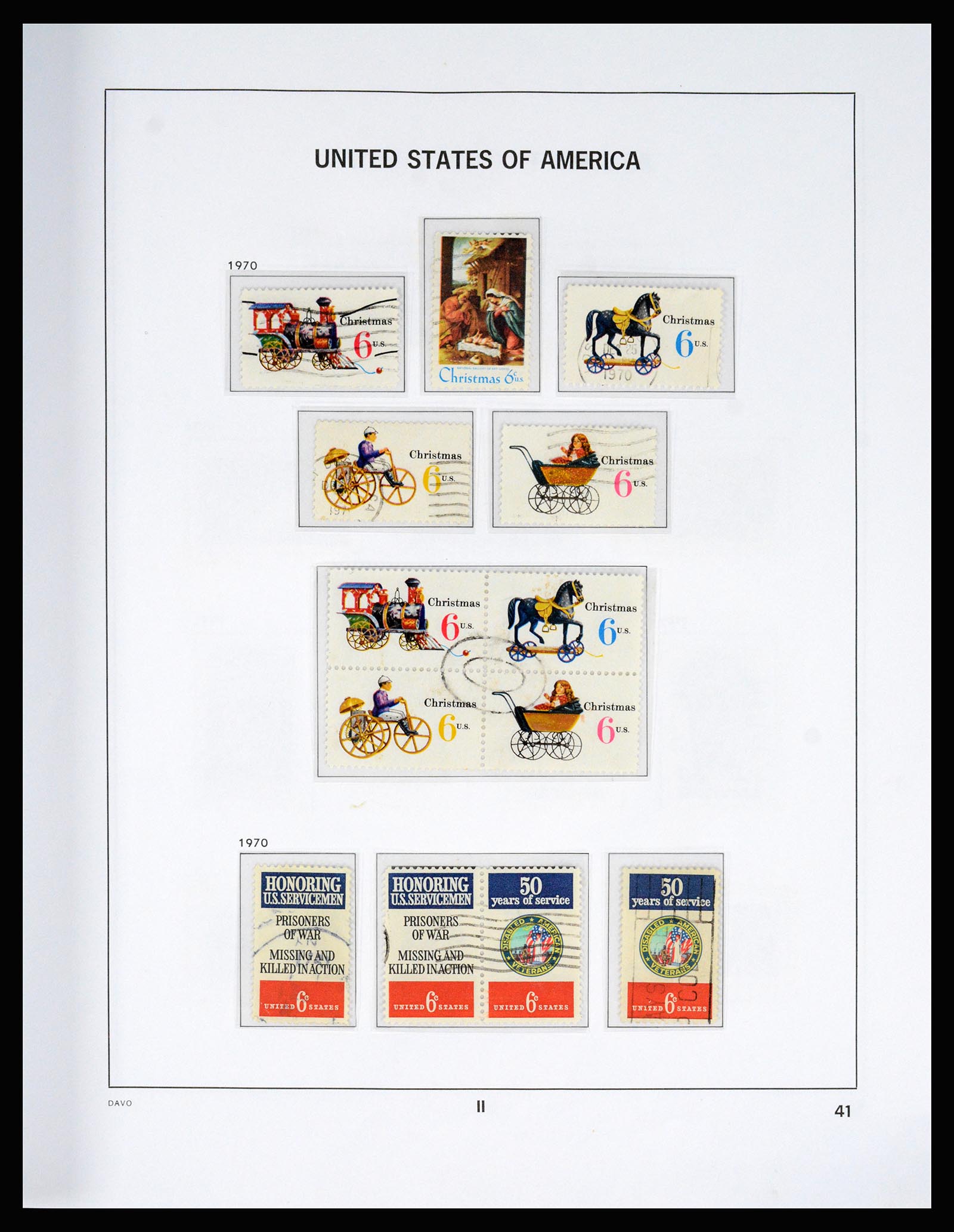 37166 087 - Postzegelverzameling 37166 USA 1851-2008.