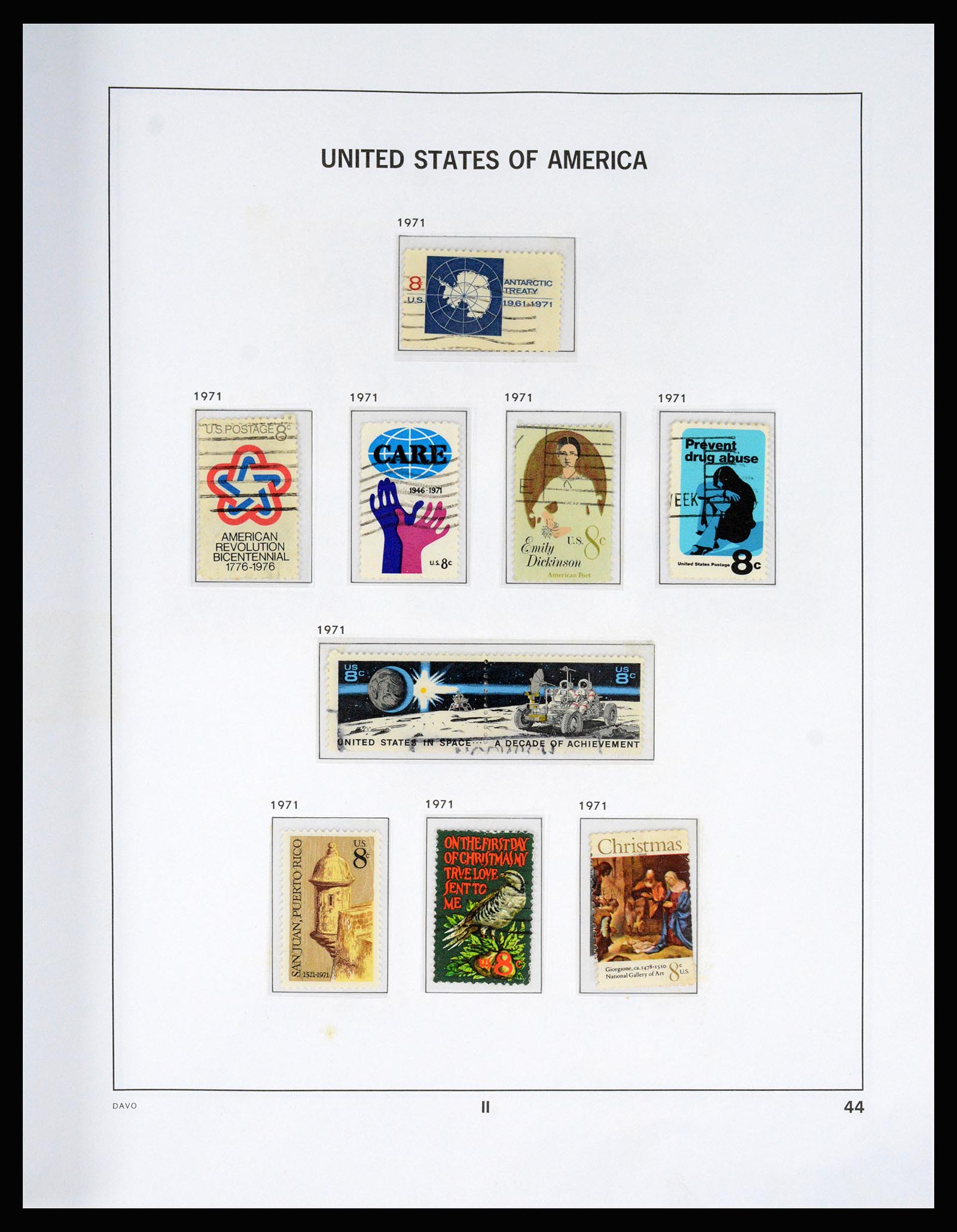 37166 090 - Postzegelverzameling 37166 USA 1851-2008.