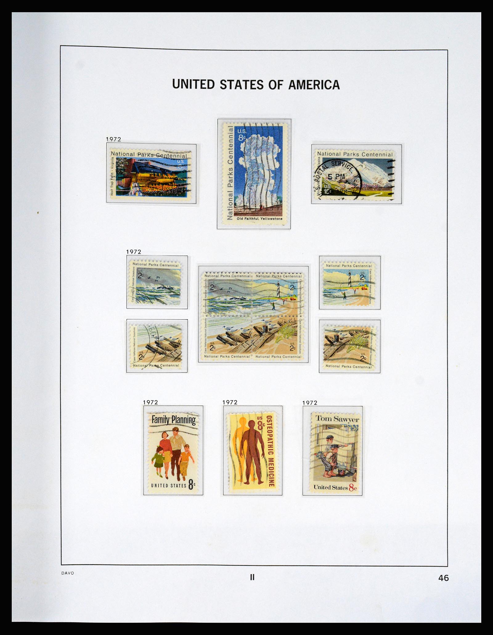 37166 092 - Postzegelverzameling 37166 USA 1851-2008.