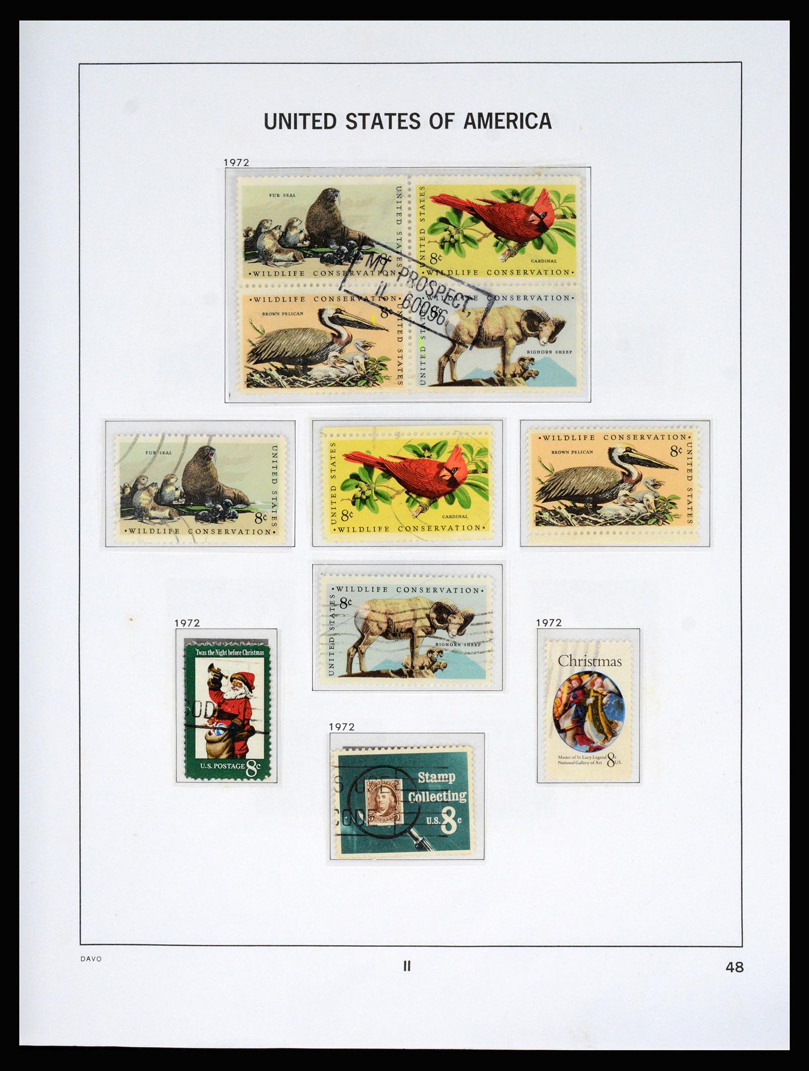 37166 094 - Postzegelverzameling 37166 USA 1851-2008.