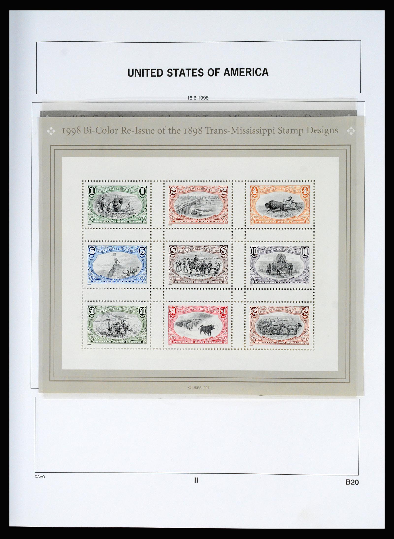 37166 307 - Postzegelverzameling 37166 USA 1851-2008.