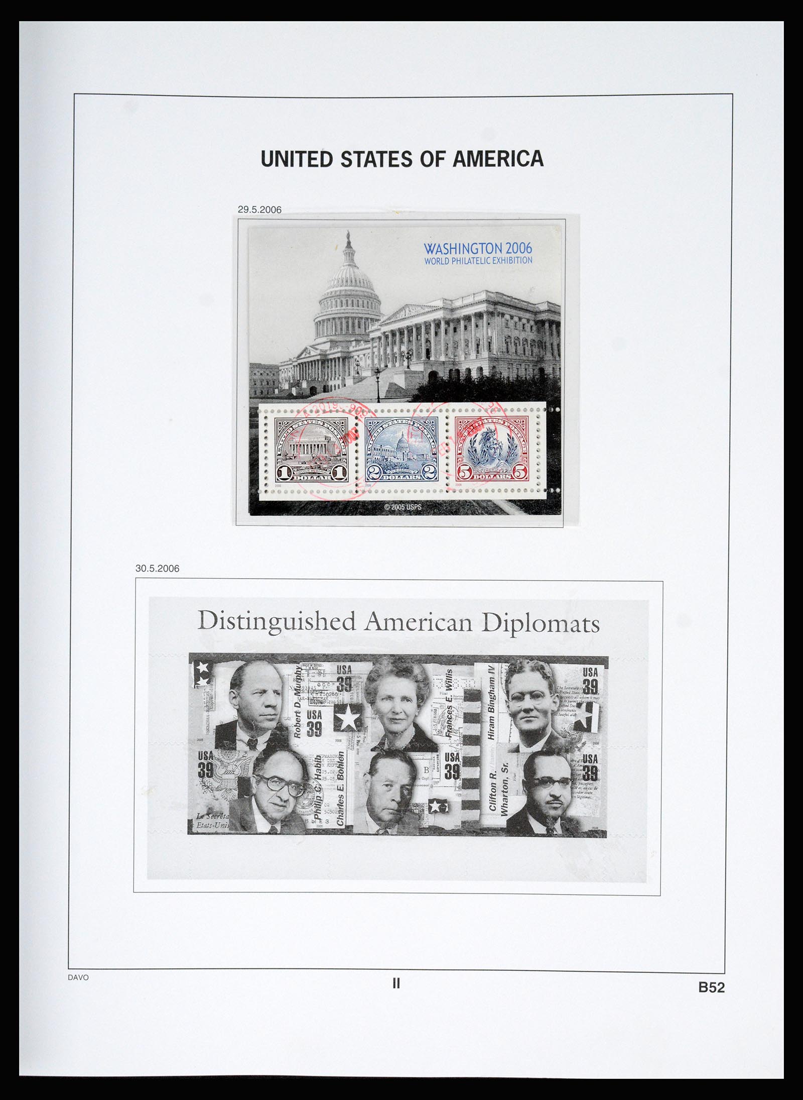 37166 313 - Postzegelverzameling 37166 USA 1851-2008.