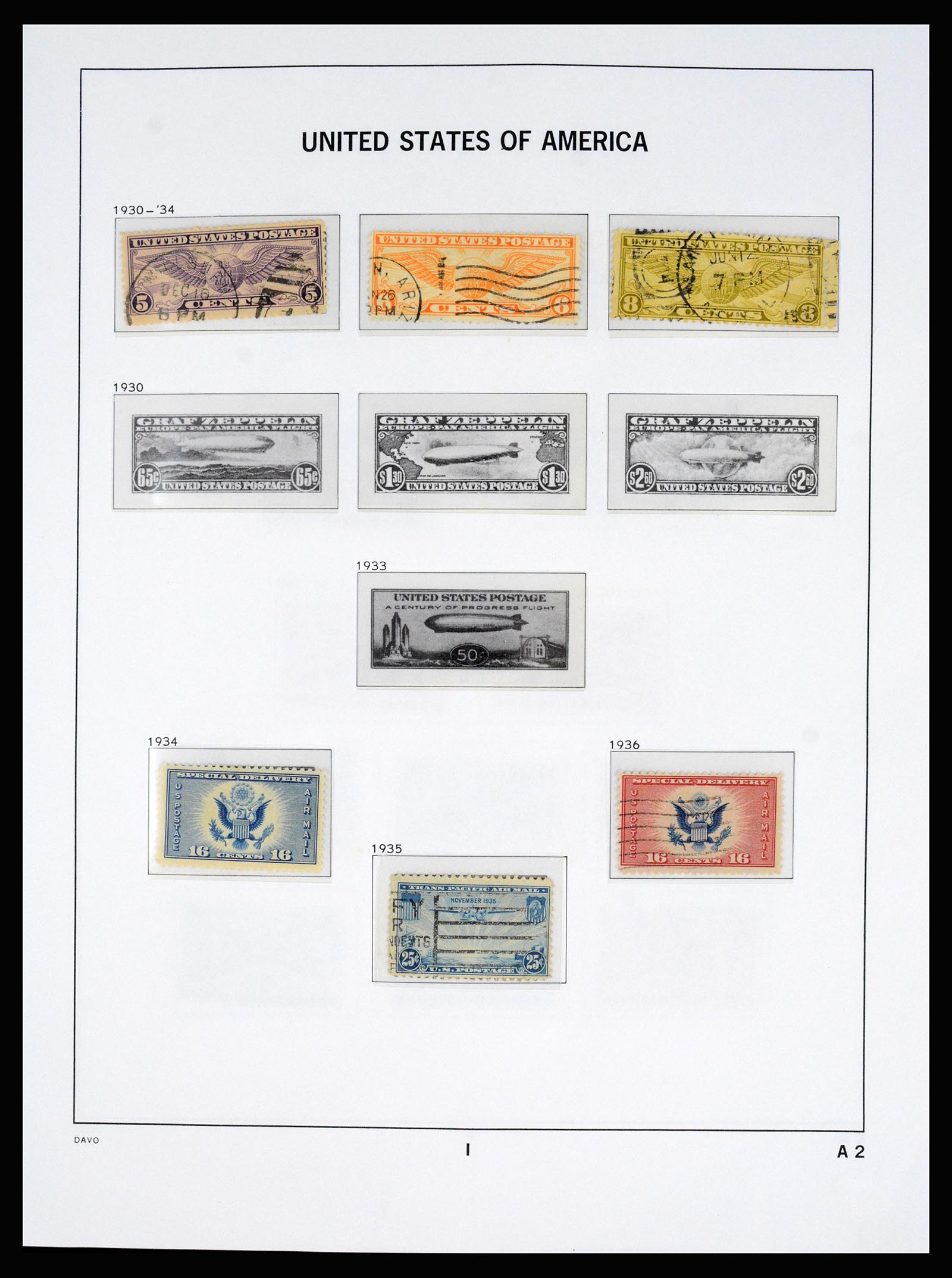 37166 318 - Postzegelverzameling 37166 USA 1851-2008.