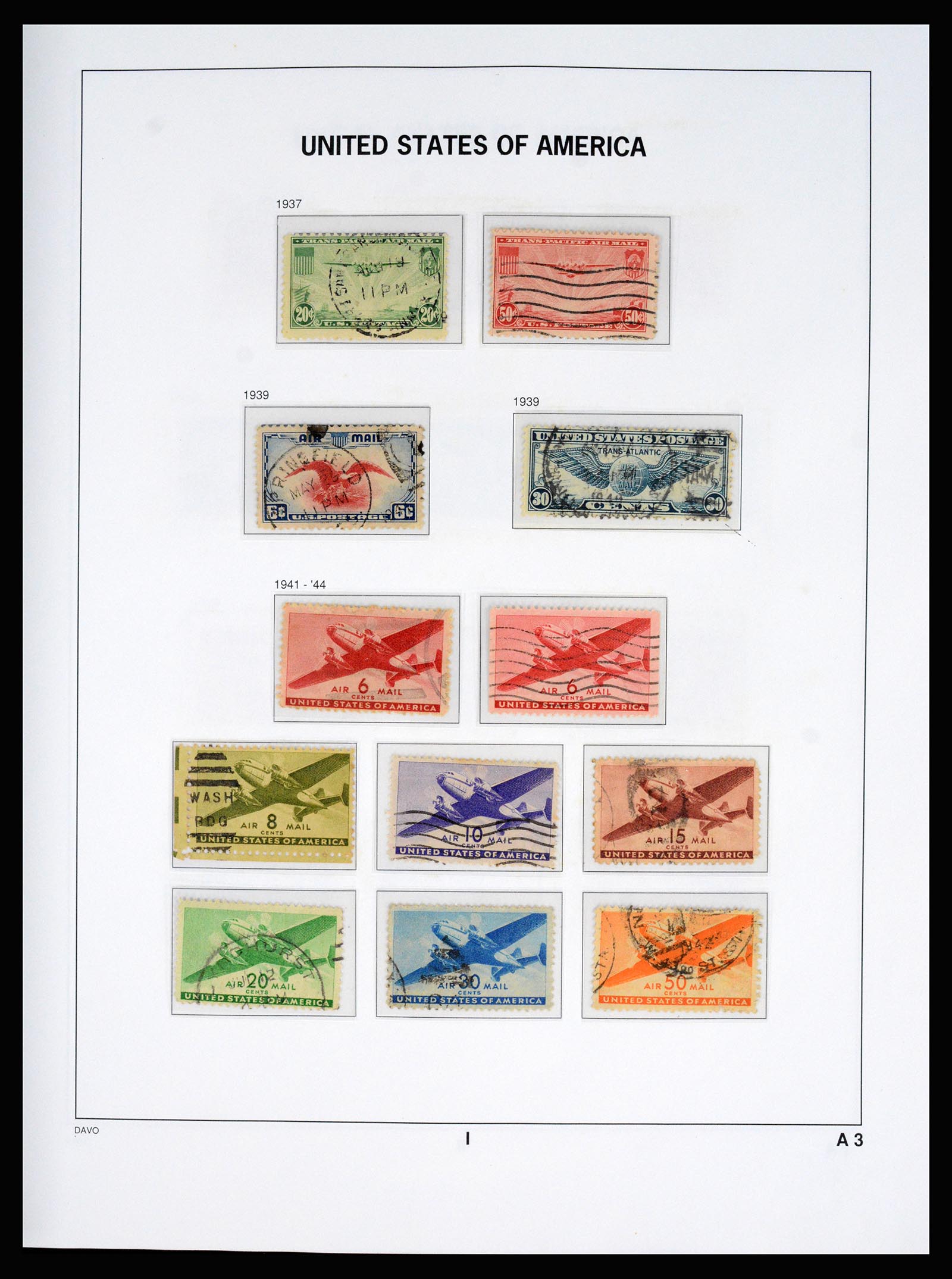 37166 319 - Postzegelverzameling 37166 USA 1851-2008.