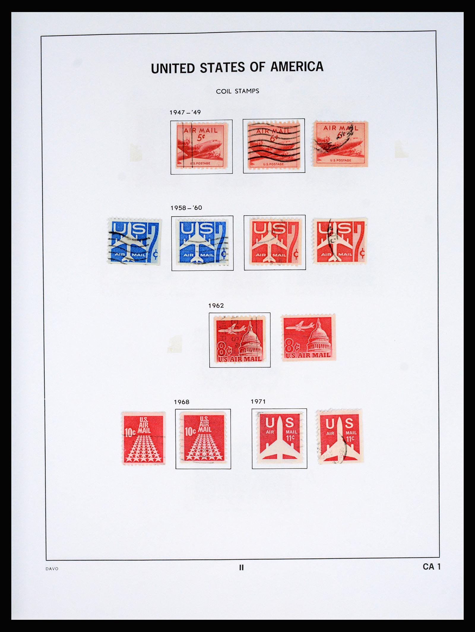 37166 323 - Postzegelverzameling 37166 USA 1851-2008.