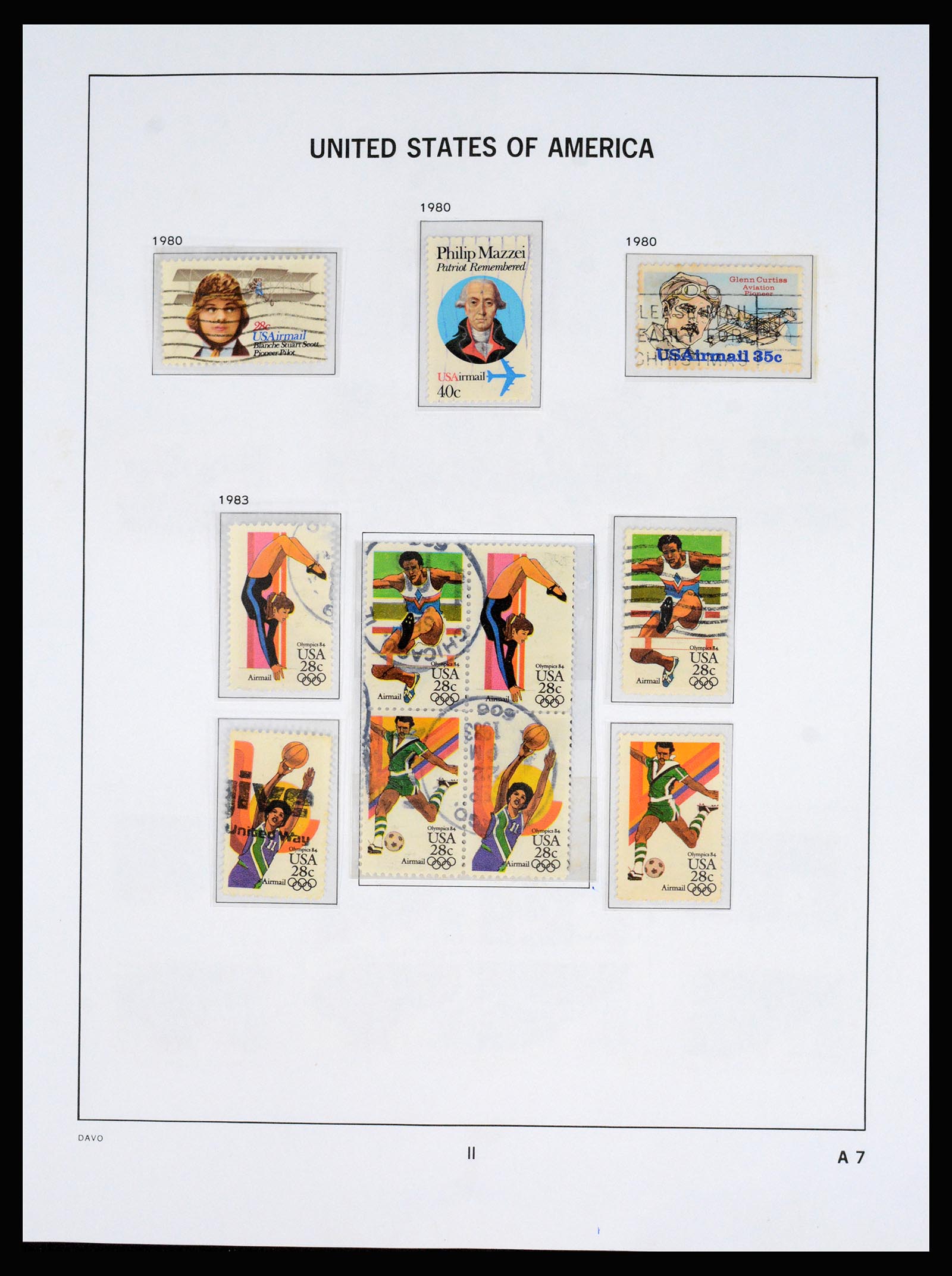 37166 327 - Postzegelverzameling 37166 USA 1851-2008.