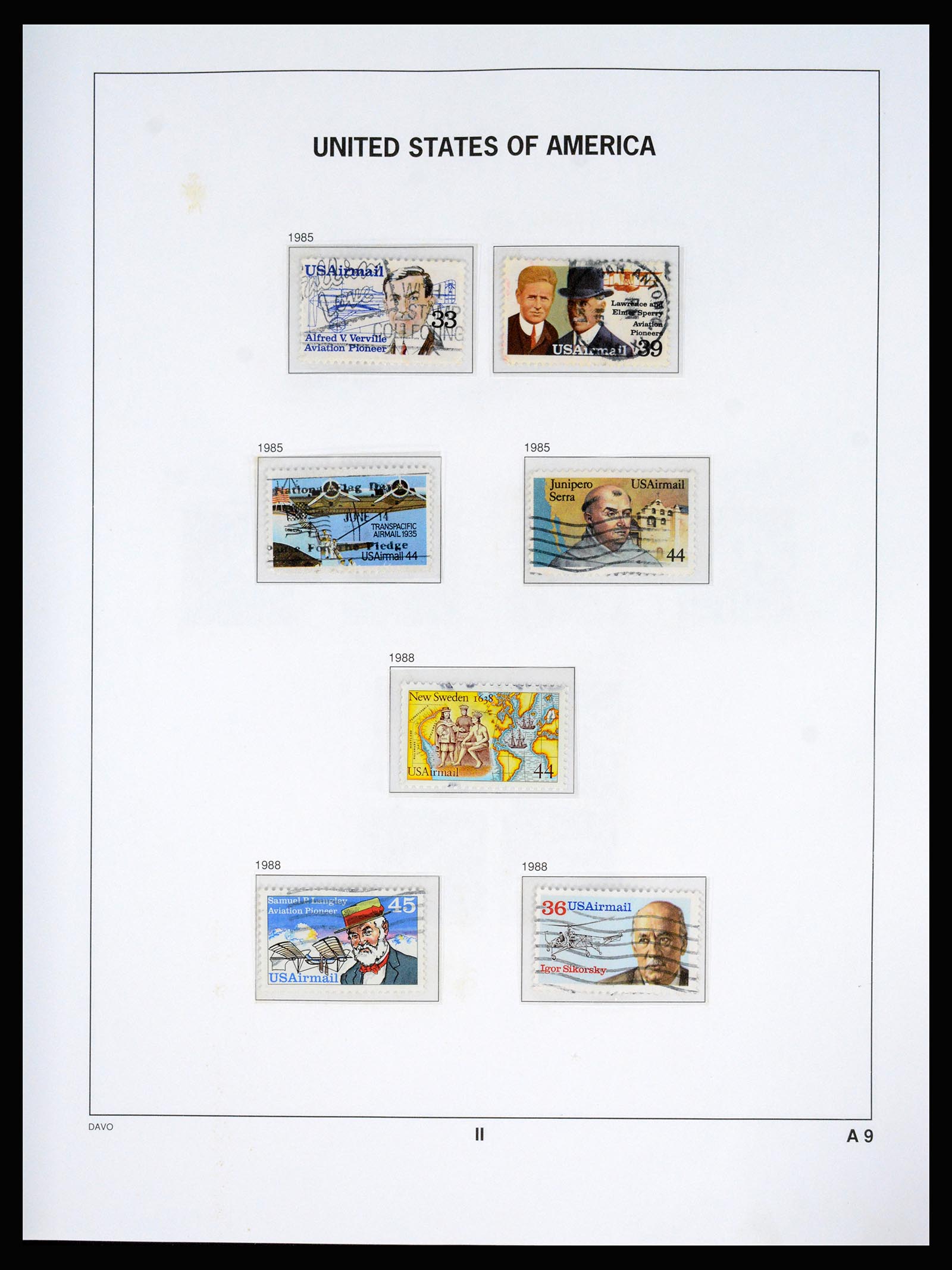 37166 329 - Postzegelverzameling 37166 USA 1851-2008.