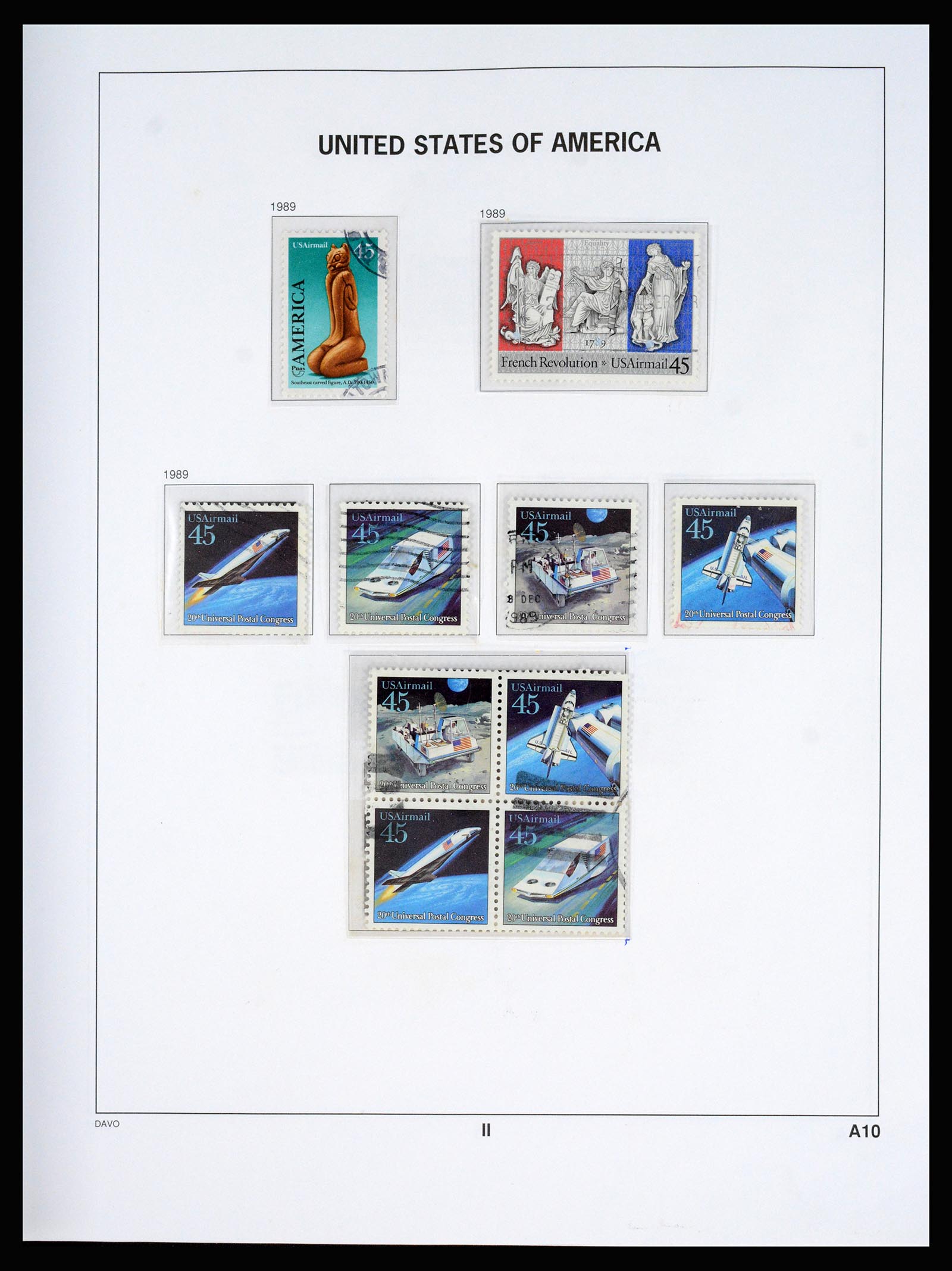 37166 330 - Postzegelverzameling 37166 USA 1851-2008.