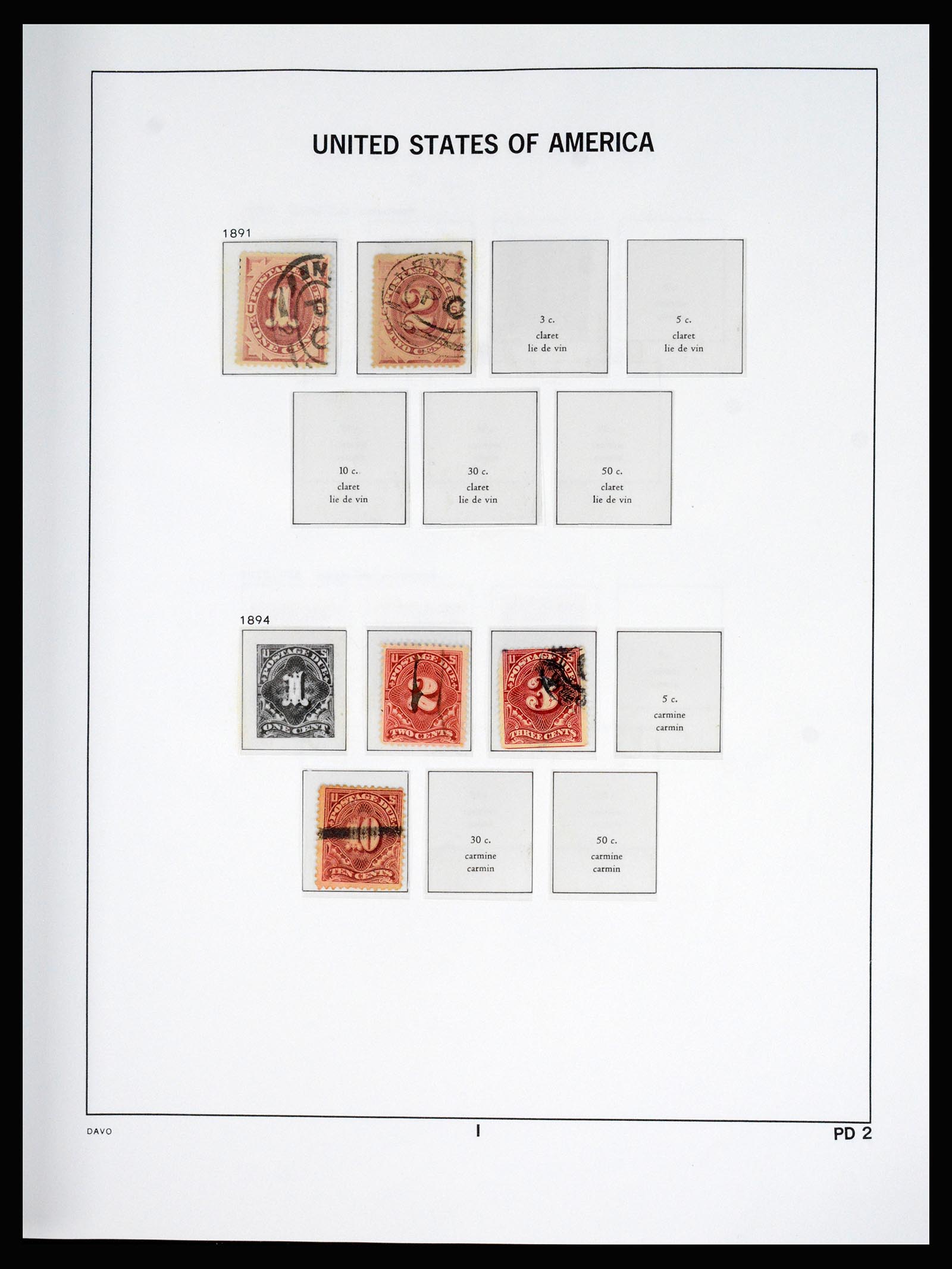 37166 337 - Postzegelverzameling 37166 USA 1851-2008.