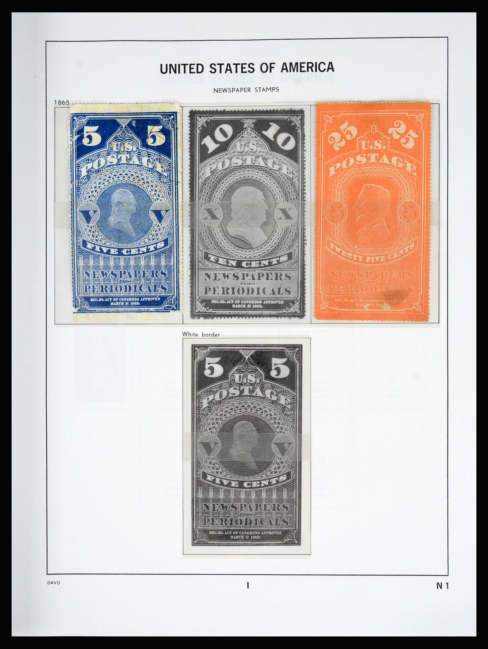 37166 343 - Postzegelverzameling 37166 USA 1851-2008.
