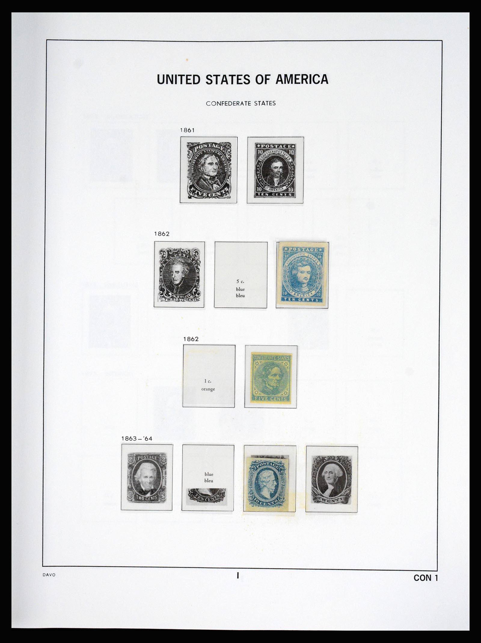 37166 344 - Postzegelverzameling 37166 USA 1851-2008.