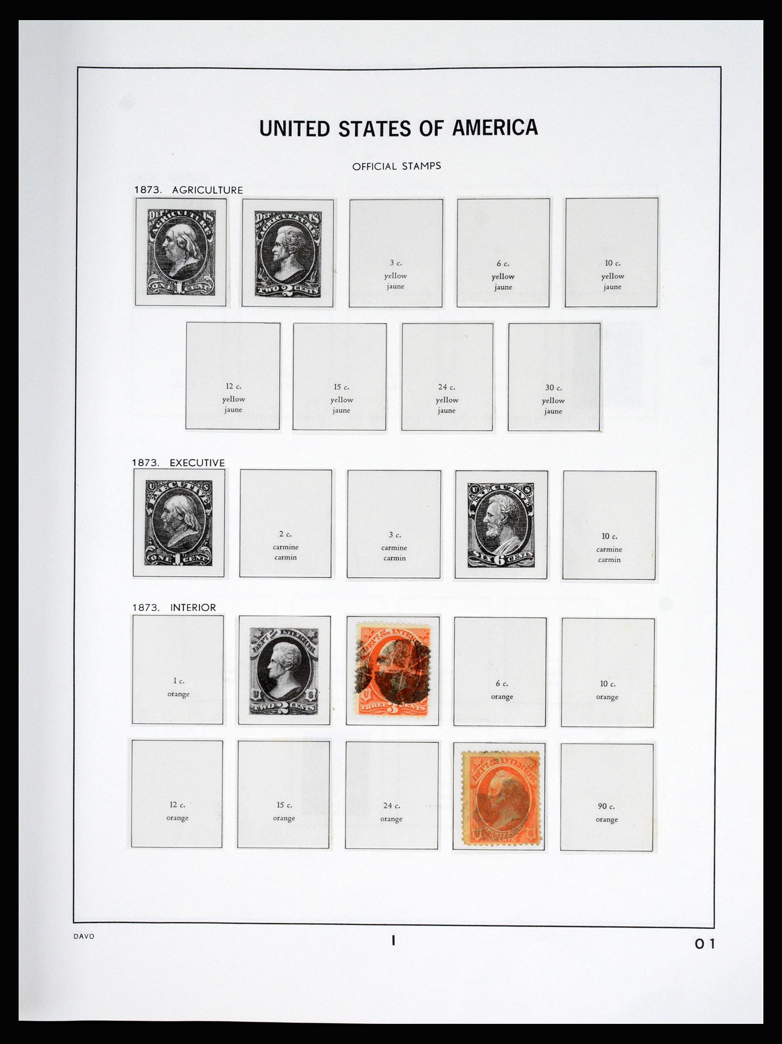 37166 345 - Postzegelverzameling 37166 USA 1851-2008.