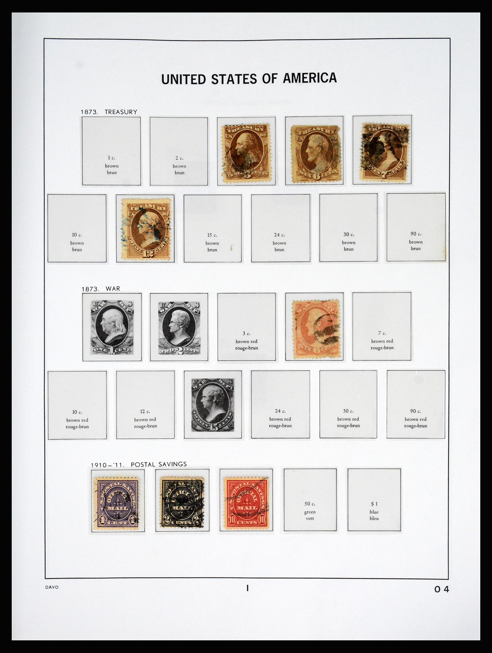 37166 347 - Postzegelverzameling 37166 USA 1851-2008.