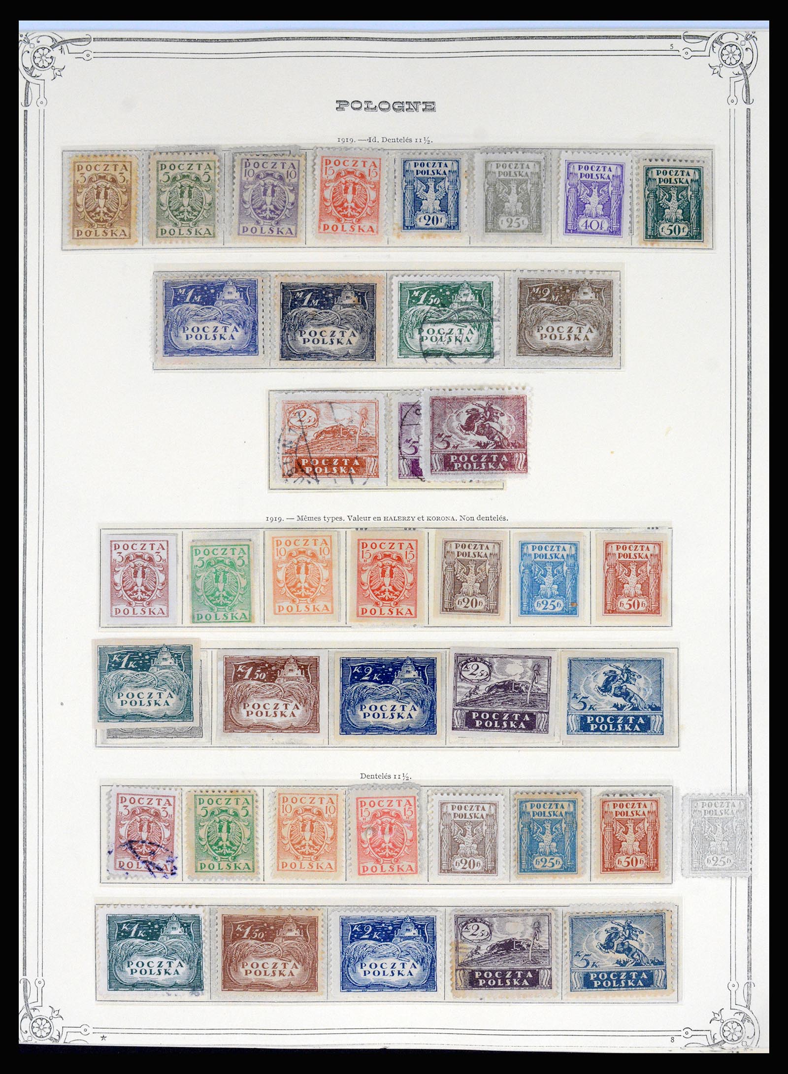 37167 002 - Postzegelverzameling 37167 Polen 1918-1970.