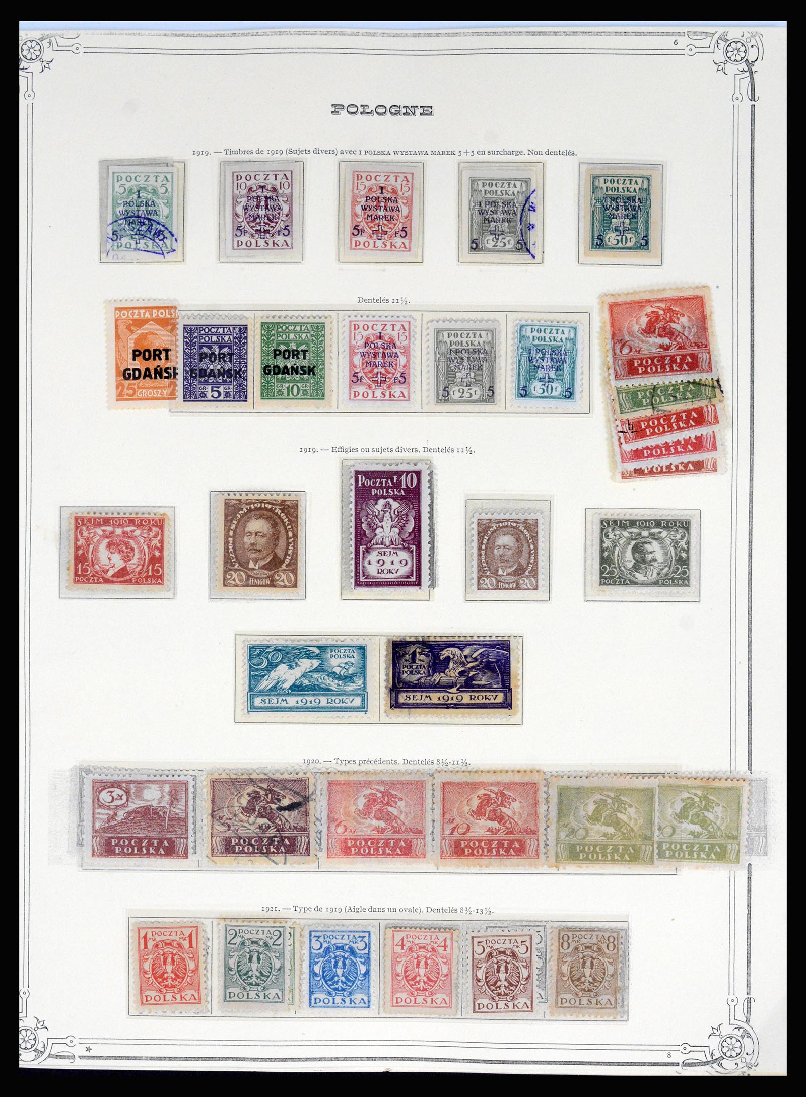 37167 003 - Postzegelverzameling 37167 Polen 1918-1970.