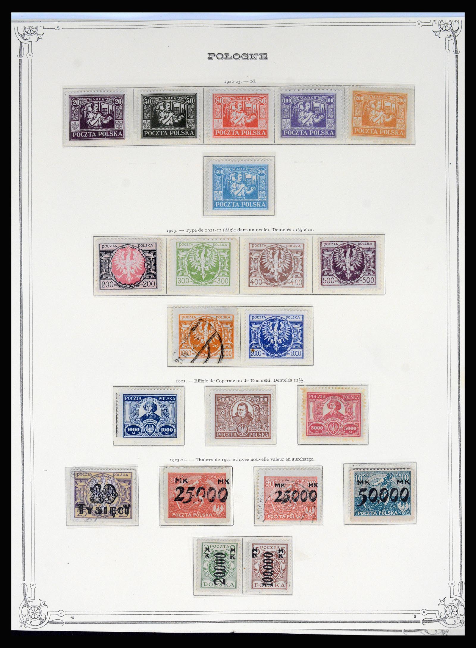37167 005 - Postzegelverzameling 37167 Polen 1918-1970.