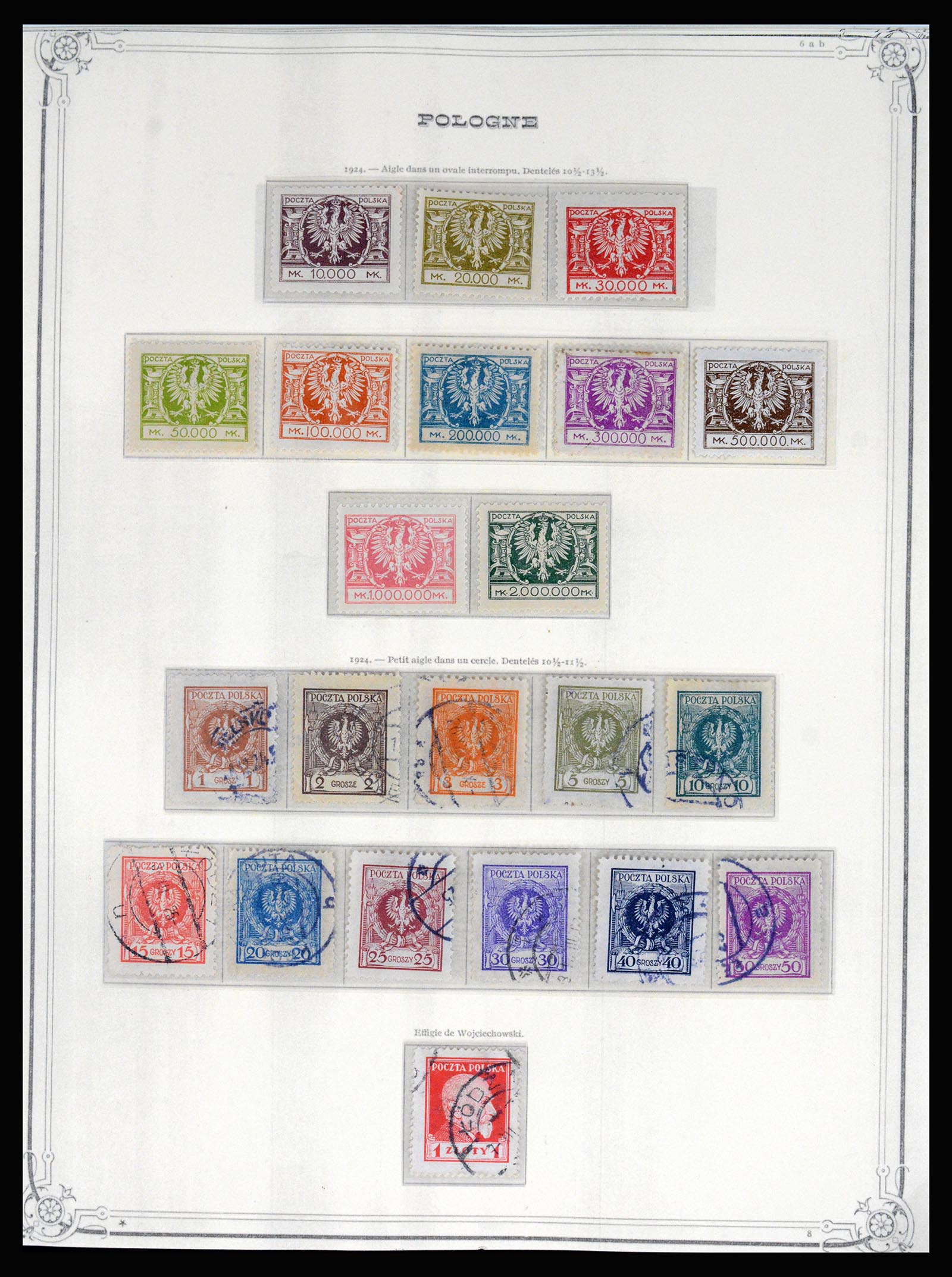 37167 006 - Postzegelverzameling 37167 Polen 1918-1970.