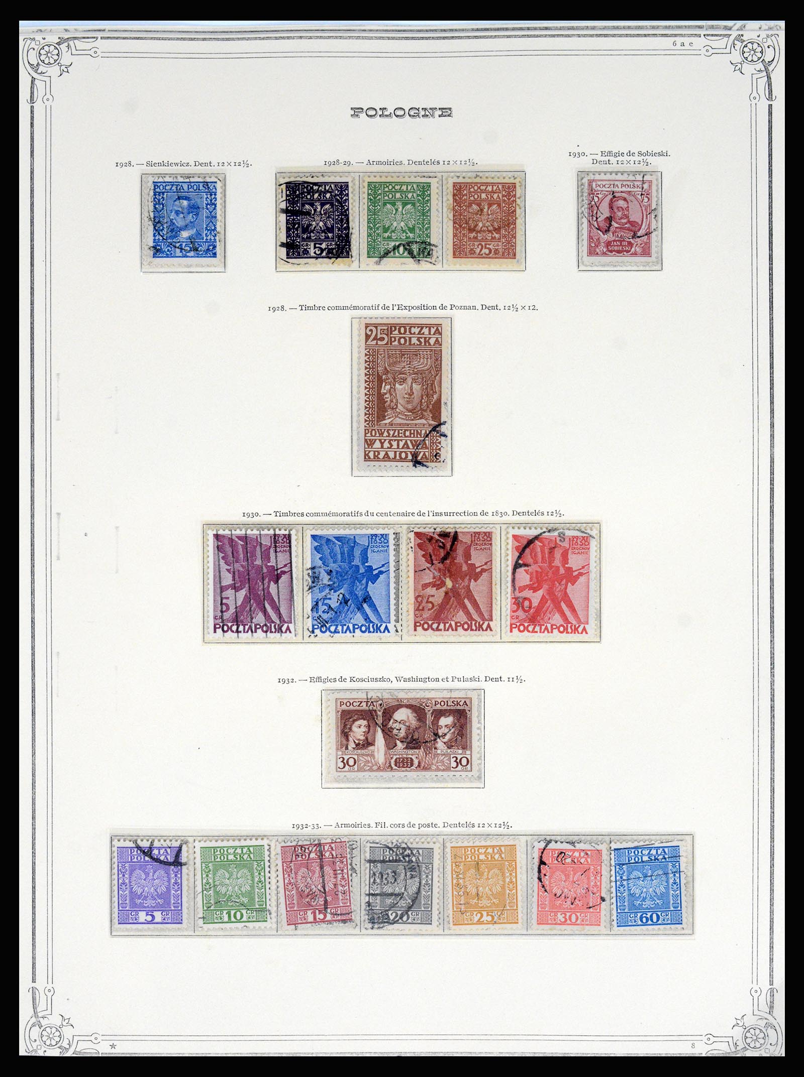 37167 009 - Postzegelverzameling 37167 Polen 1918-1970.