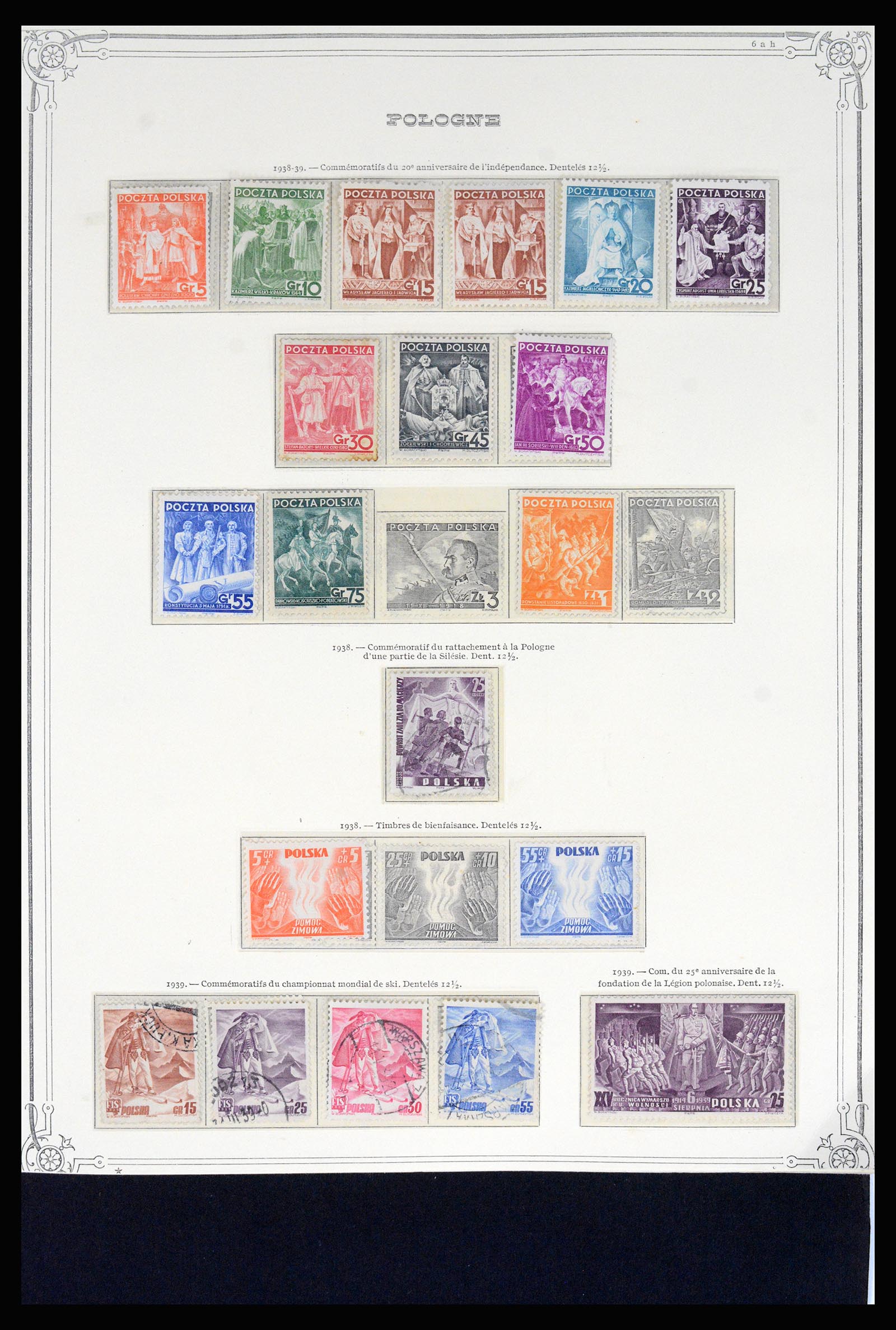 37167 012 - Postzegelverzameling 37167 Polen 1918-1970.