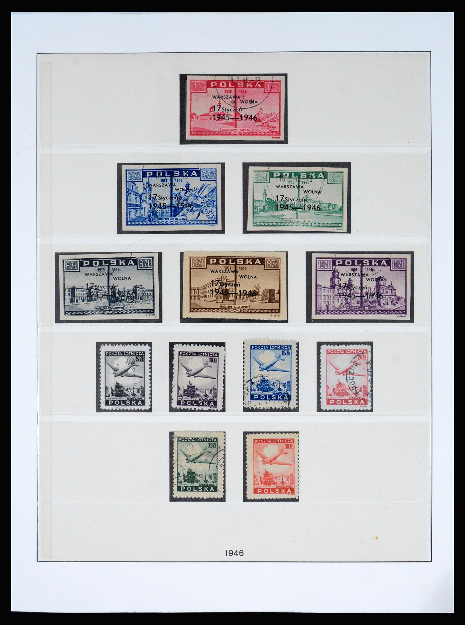 37167 016 - Postzegelverzameling 37167 Polen 1918-1970.