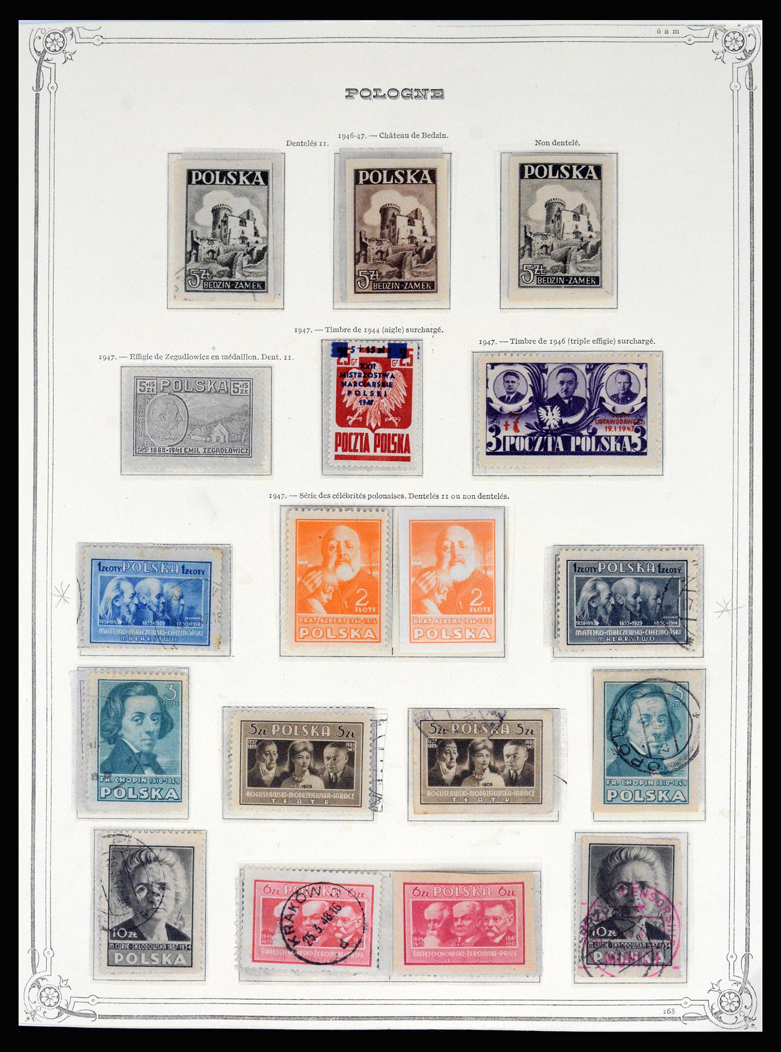37167 018 - Postzegelverzameling 37167 Polen 1918-1970.