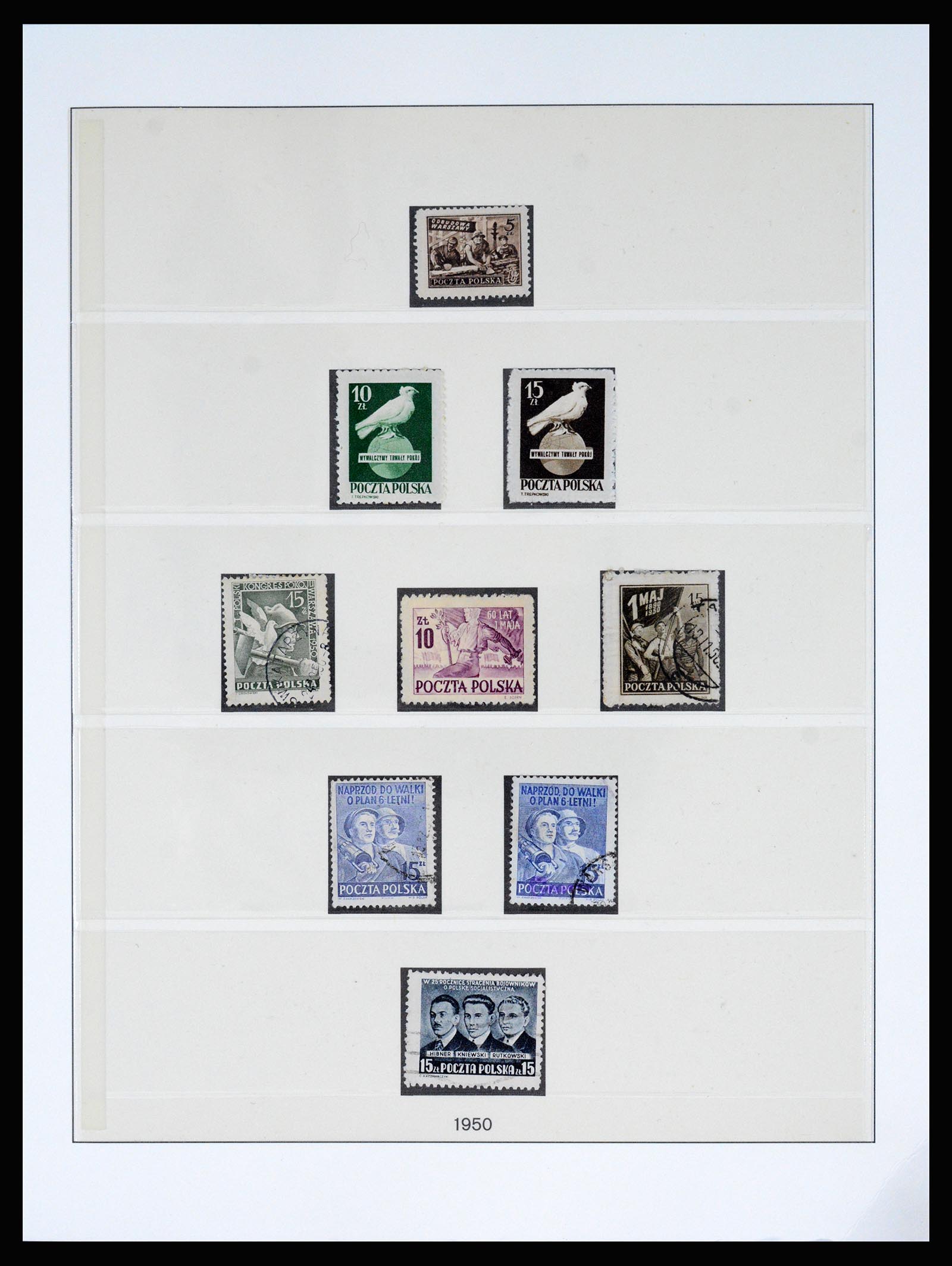 37167 023 - Postzegelverzameling 37167 Polen 1918-1970.