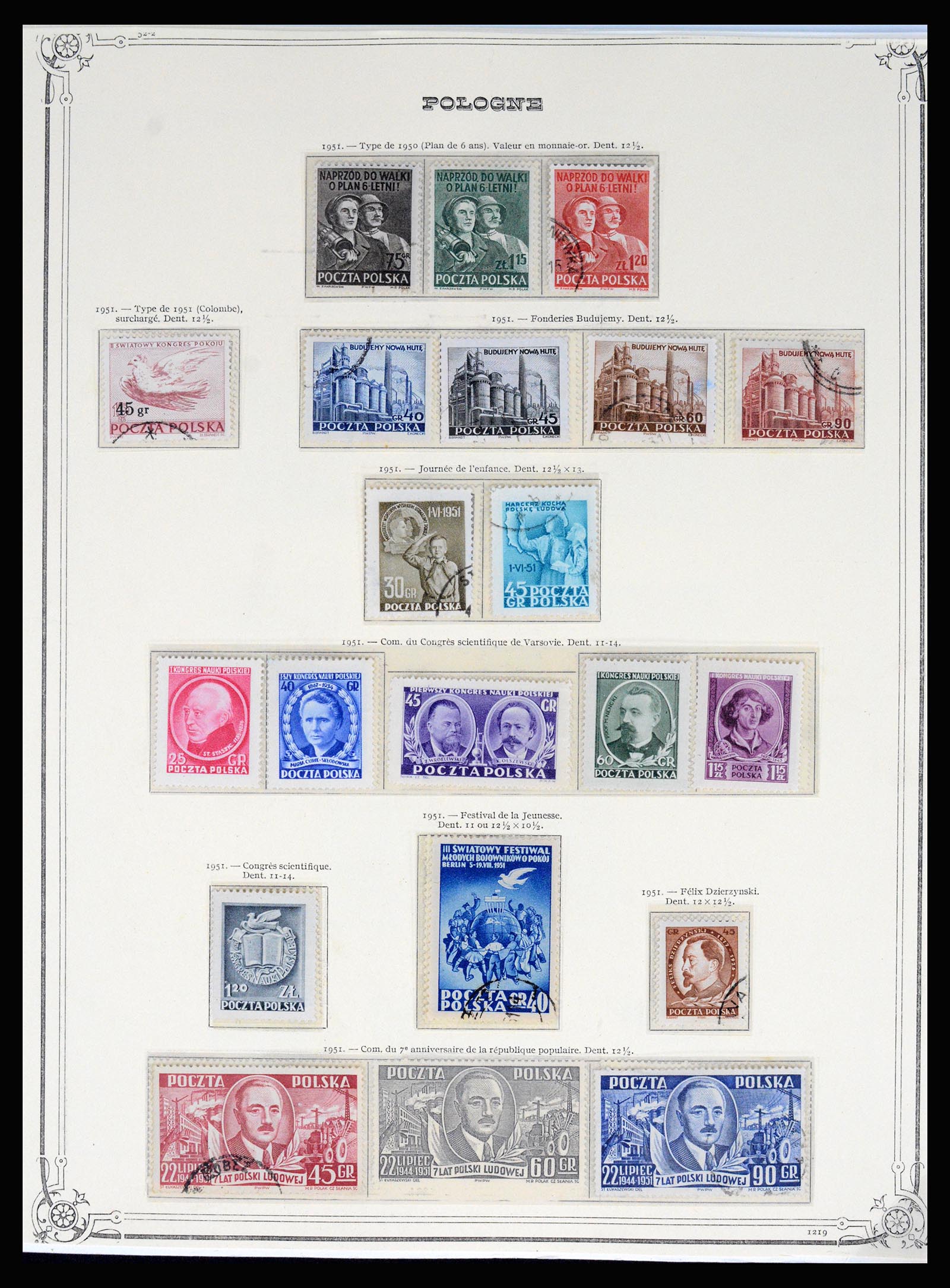37167 026 - Stamp collection 37167 Poland 1918-1970.
