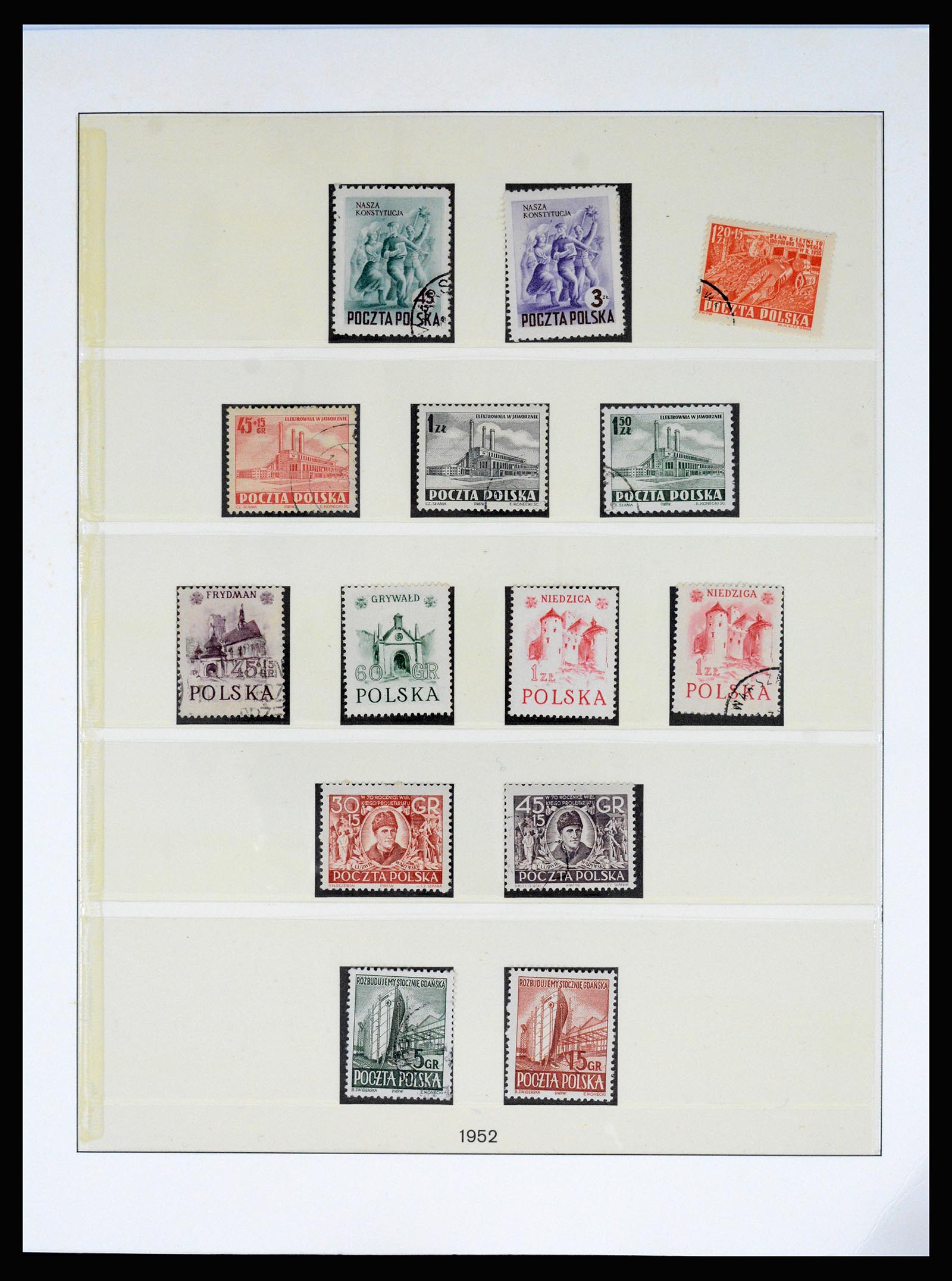 37167 031 - Postzegelverzameling 37167 Polen 1918-1970.