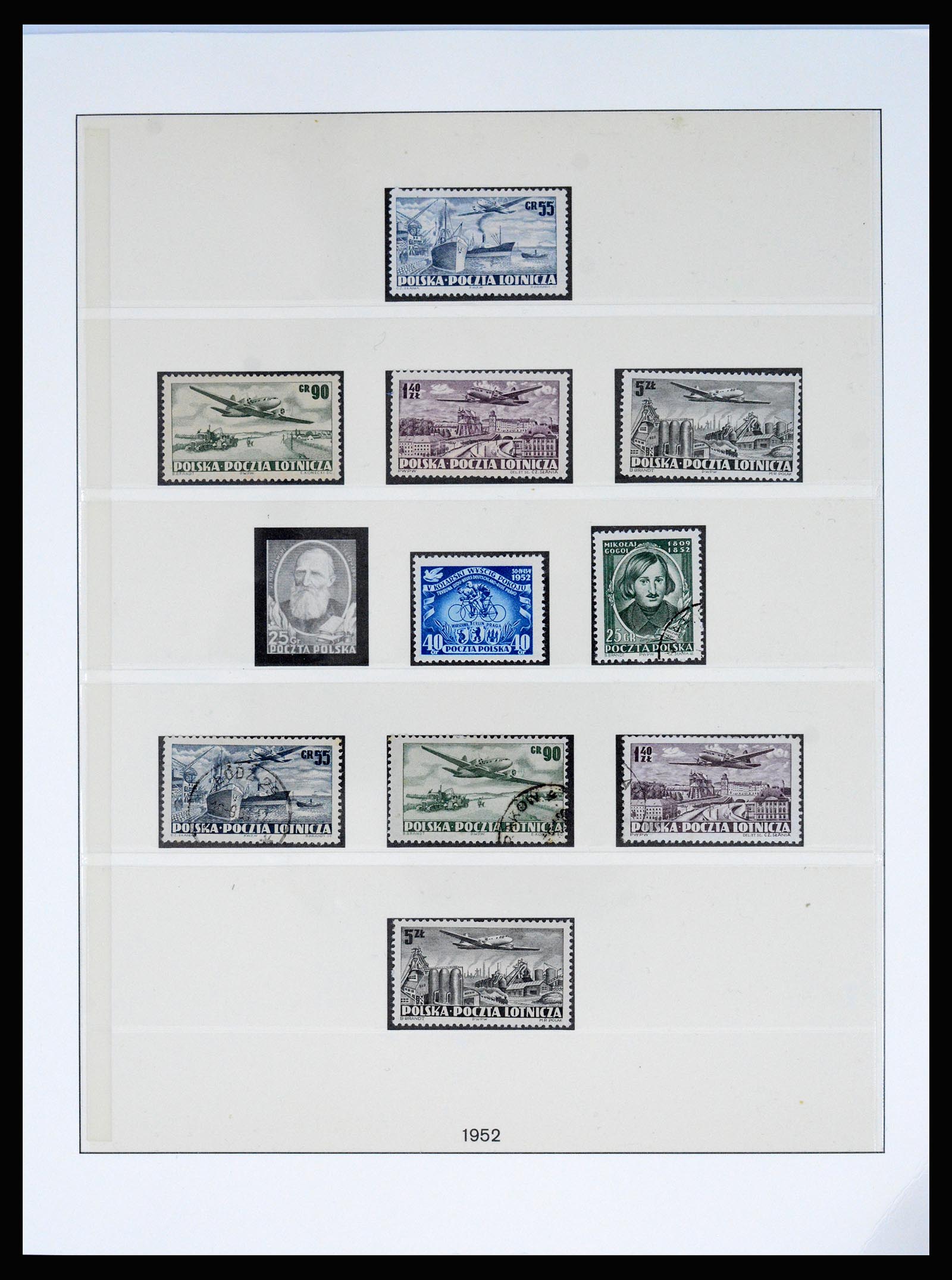 37167 032 - Postzegelverzameling 37167 Polen 1918-1970.