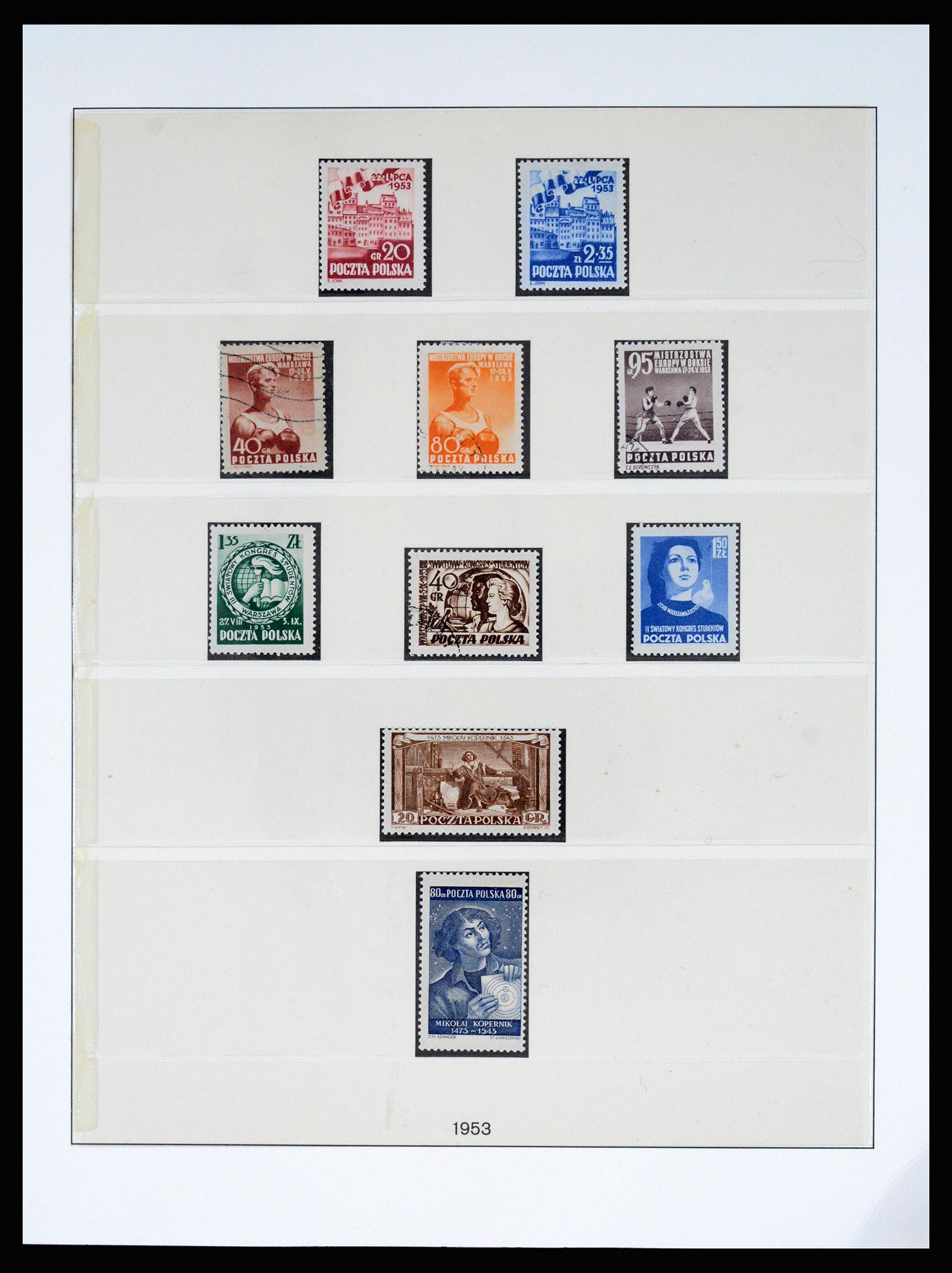 37167 034 - Postzegelverzameling 37167 Polen 1918-1970.