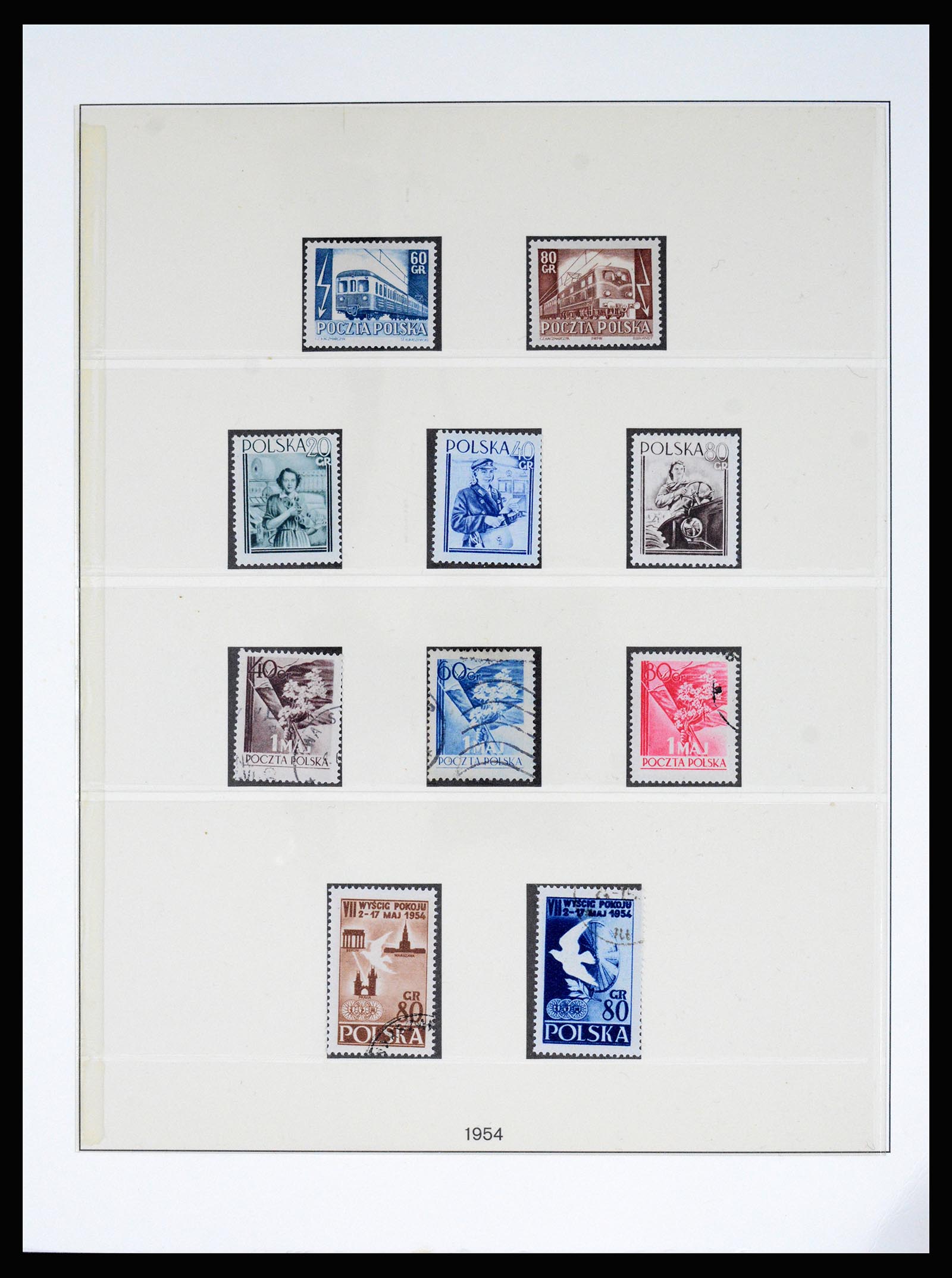 37167 039 - Postzegelverzameling 37167 Polen 1918-1970.