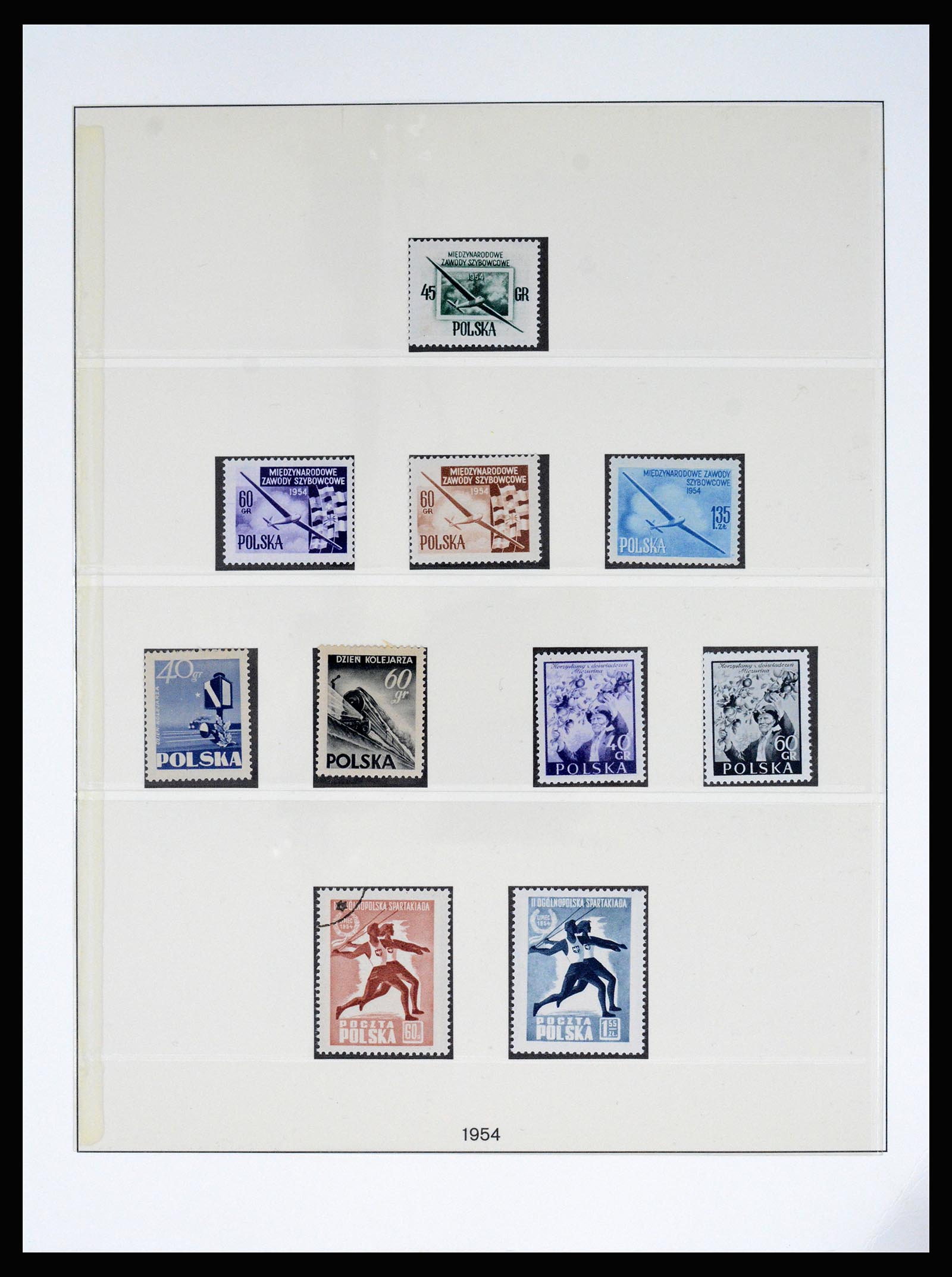 37167 040 - Postzegelverzameling 37167 Polen 1918-1970.