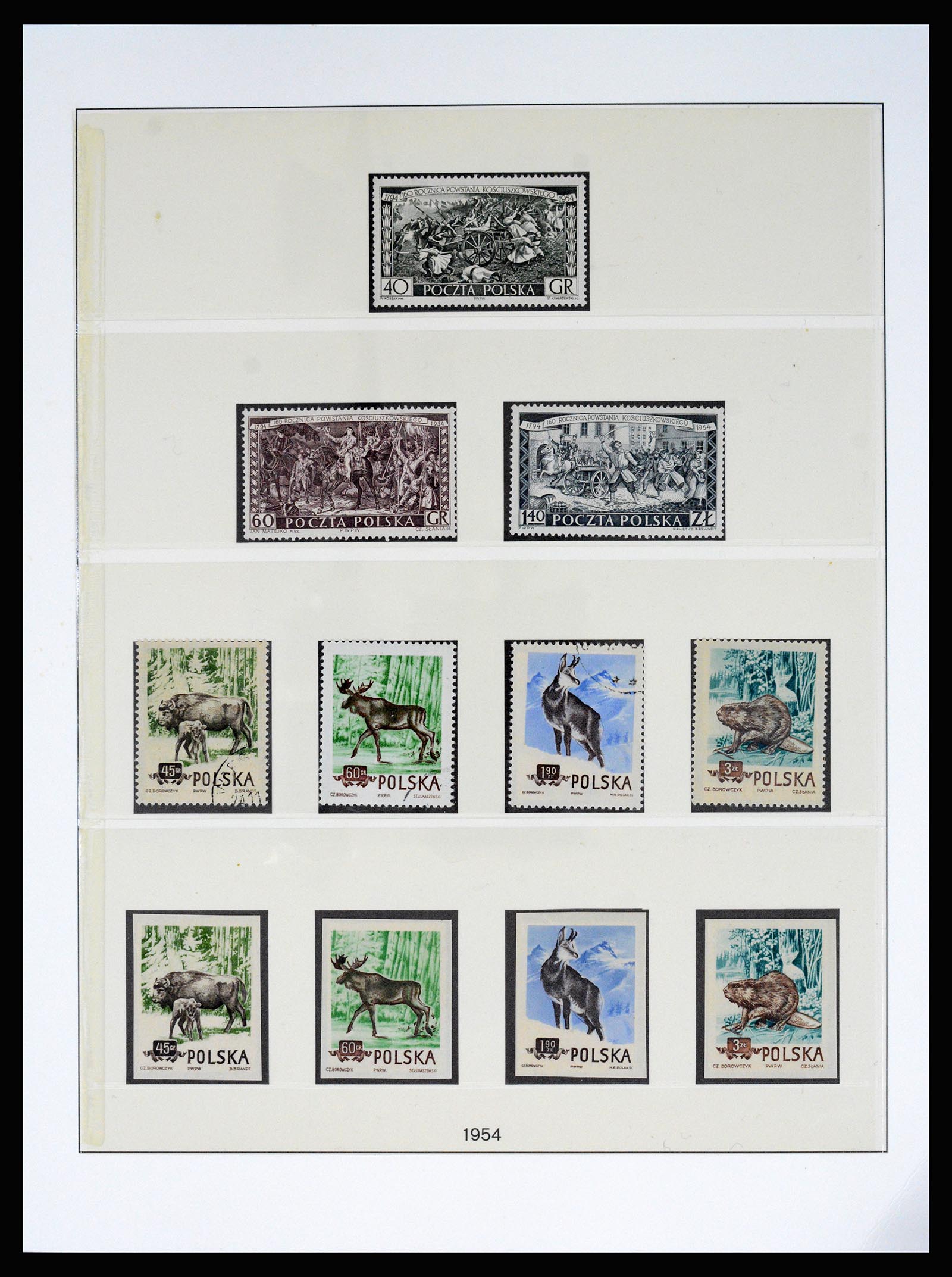 37167 042 - Postzegelverzameling 37167 Polen 1918-1970.