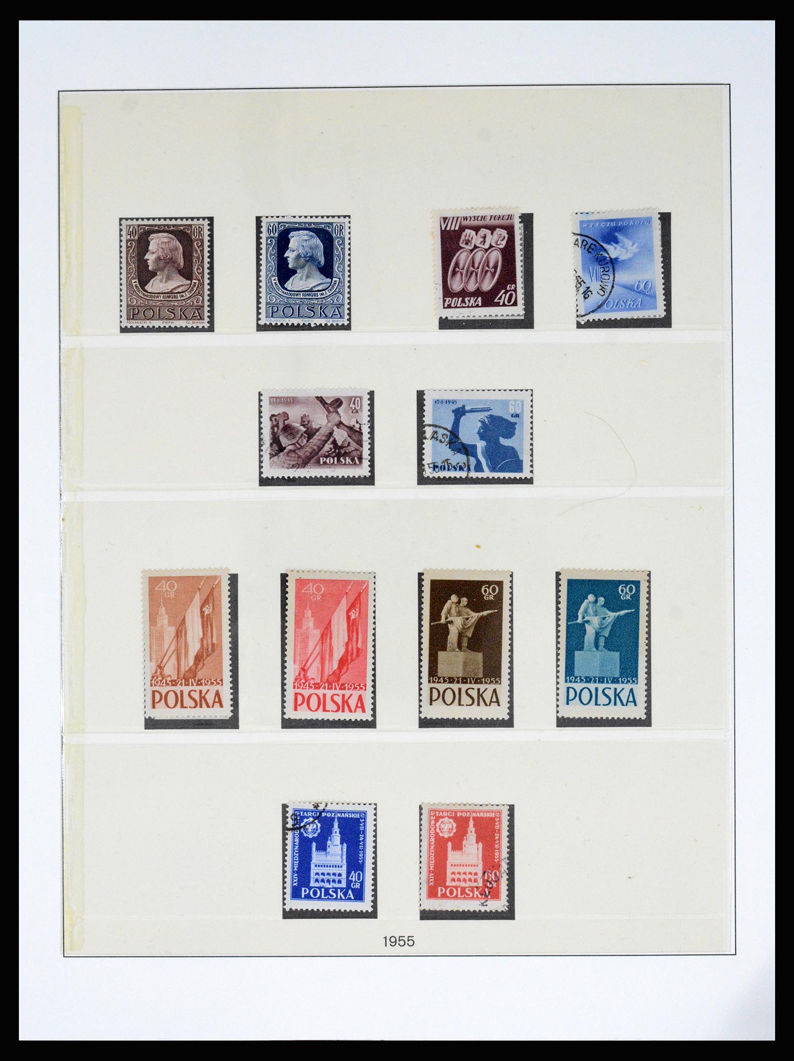 37167 046 - Postzegelverzameling 37167 Polen 1918-1970.