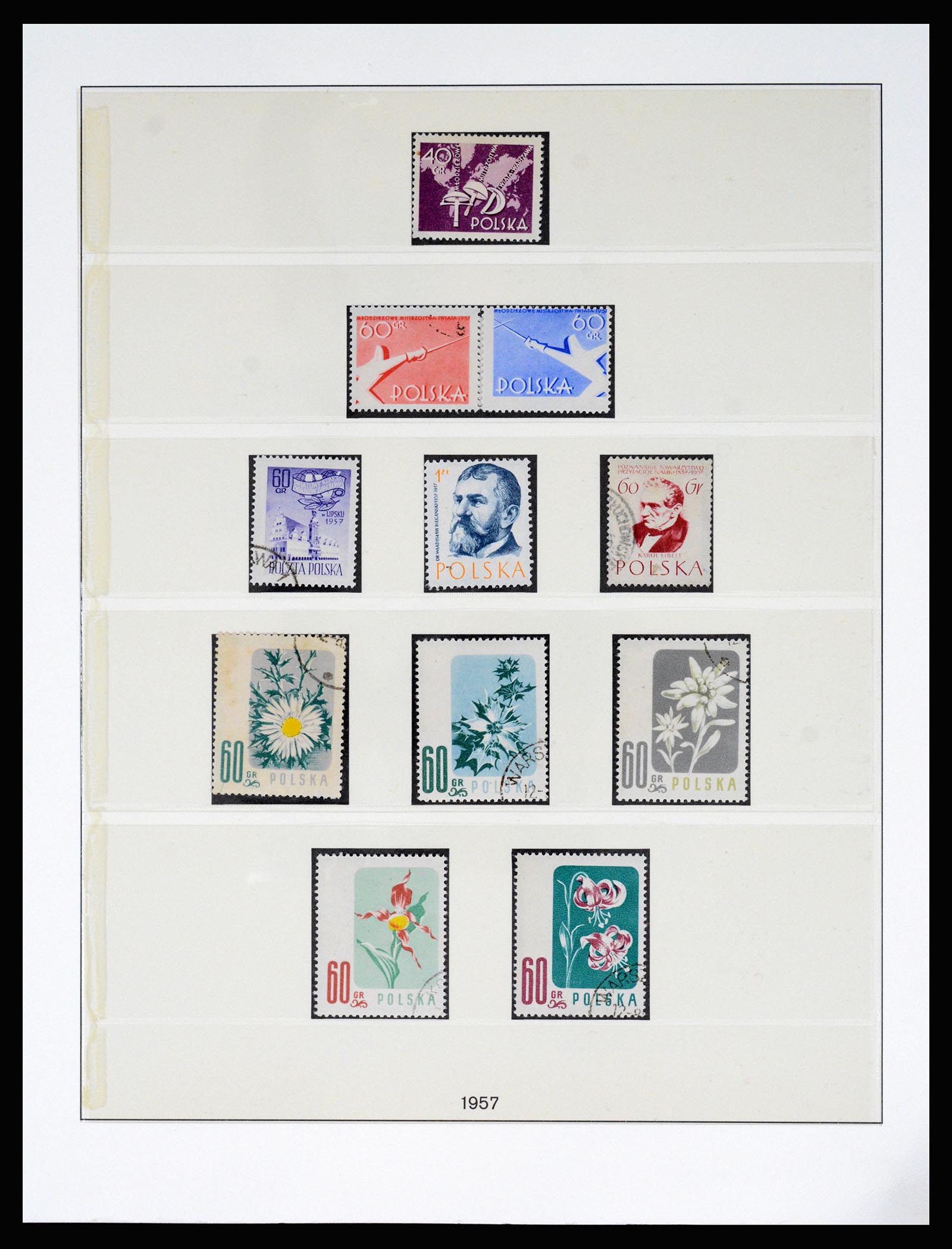 37167 053 - Postzegelverzameling 37167 Polen 1918-1970.