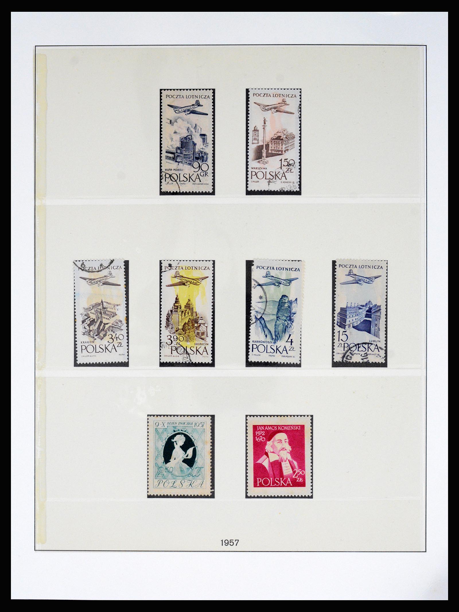 37167 055 - Postzegelverzameling 37167 Polen 1918-1970.